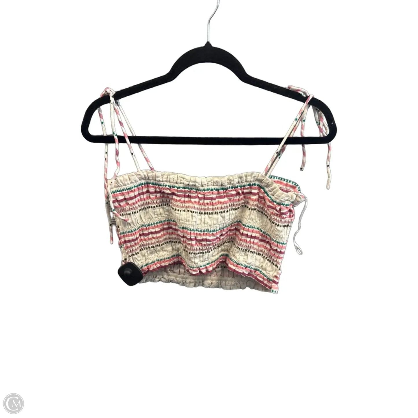 Top Sleeveless By Loft In Cream, Size: L