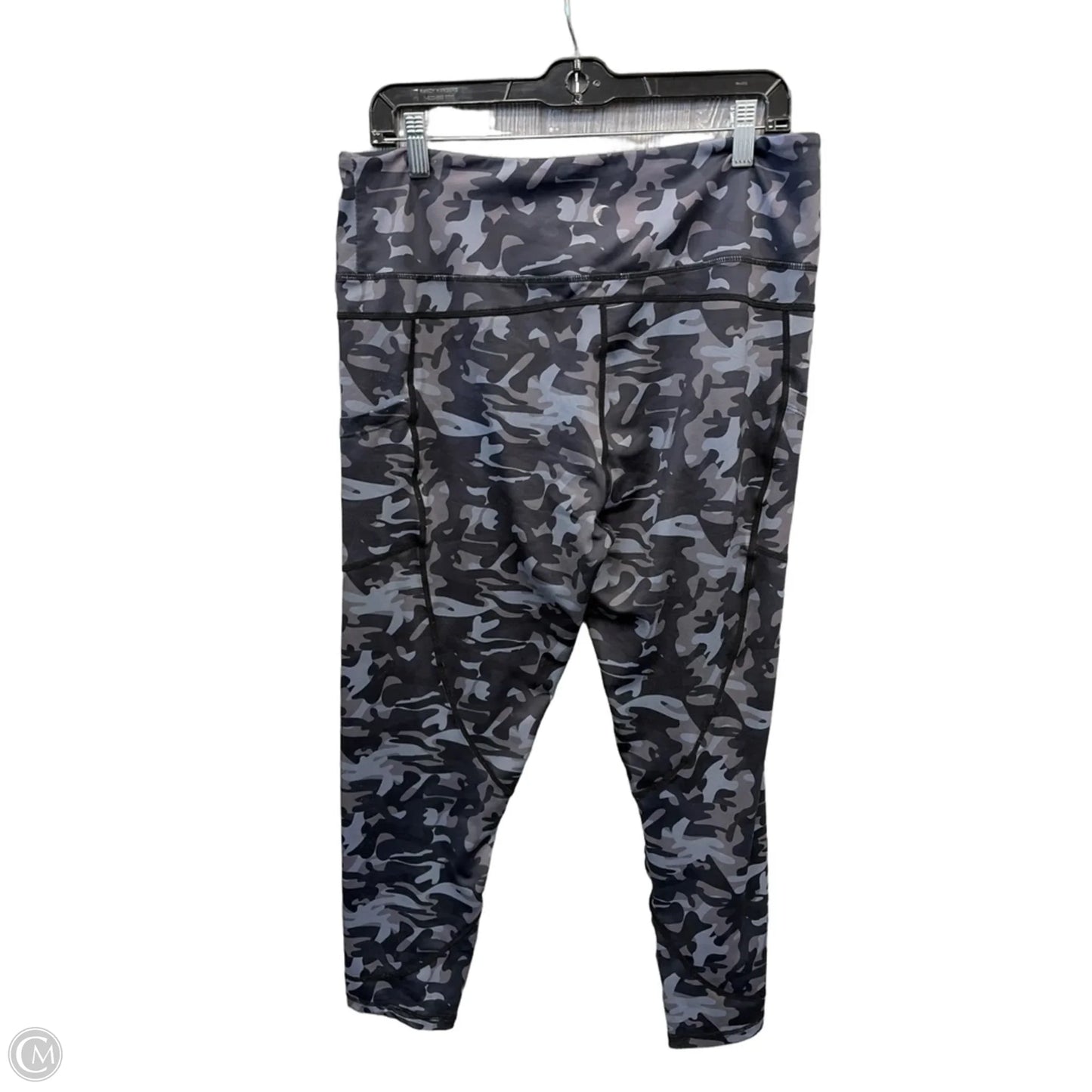 Athletic Leggings By Clothes Mentor In Camouflage Print, Size: 2x