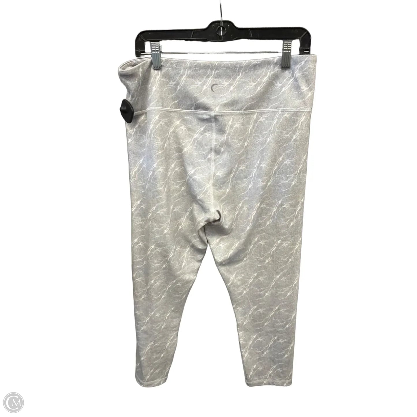 Athletic Leggings By Clothes Mentor In Grey, Size: 2x
