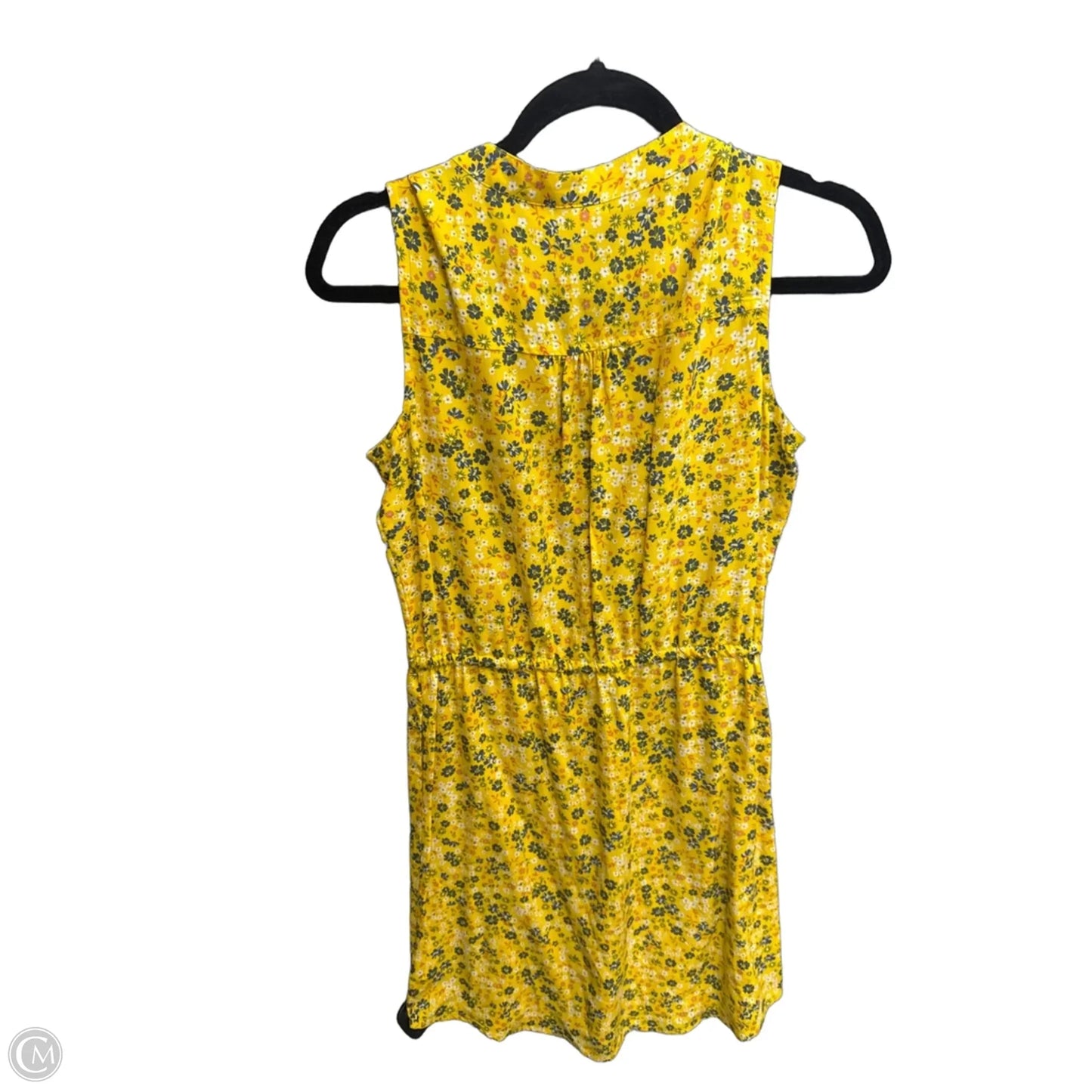 Dress Casual Midi By Gap In Yellow, Size: Xs