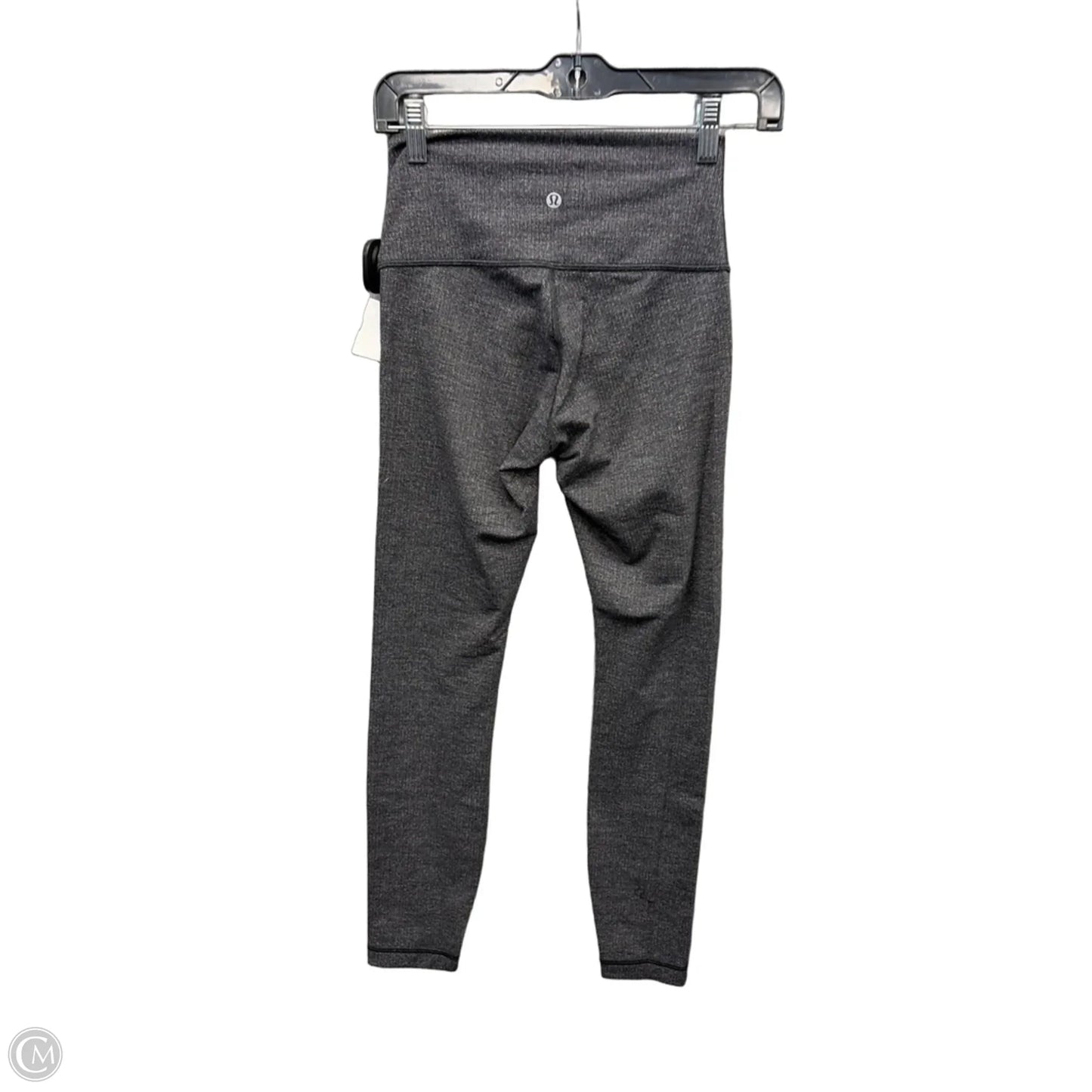 Athletic Leggings By Lululemon In Grey, Size: S