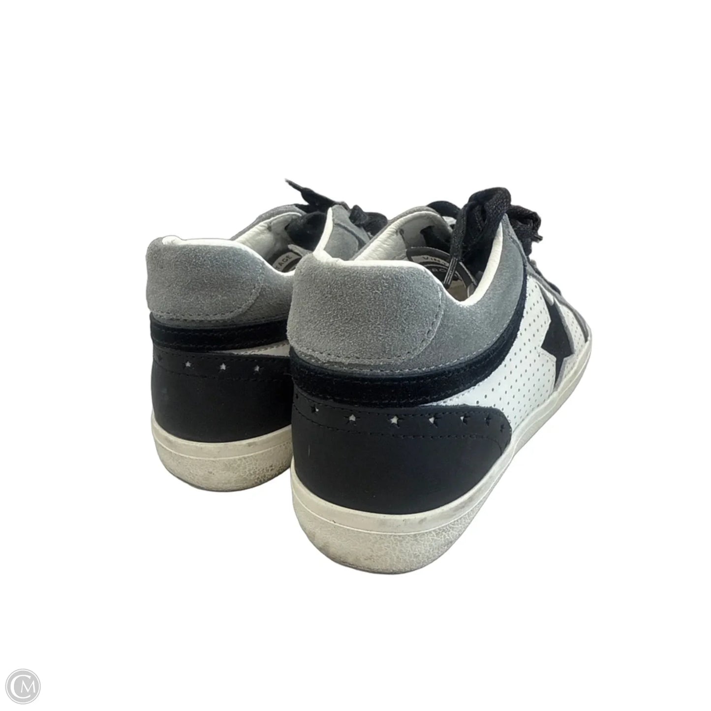 Shoes Sneakers By Vintage Havana In Grey & White, Size: 7.5