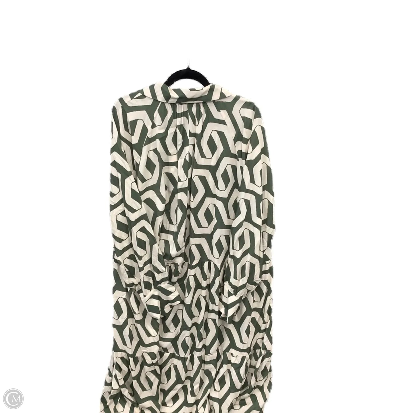 Dress Casual Maxi By H&m In Green, Size: Xxl