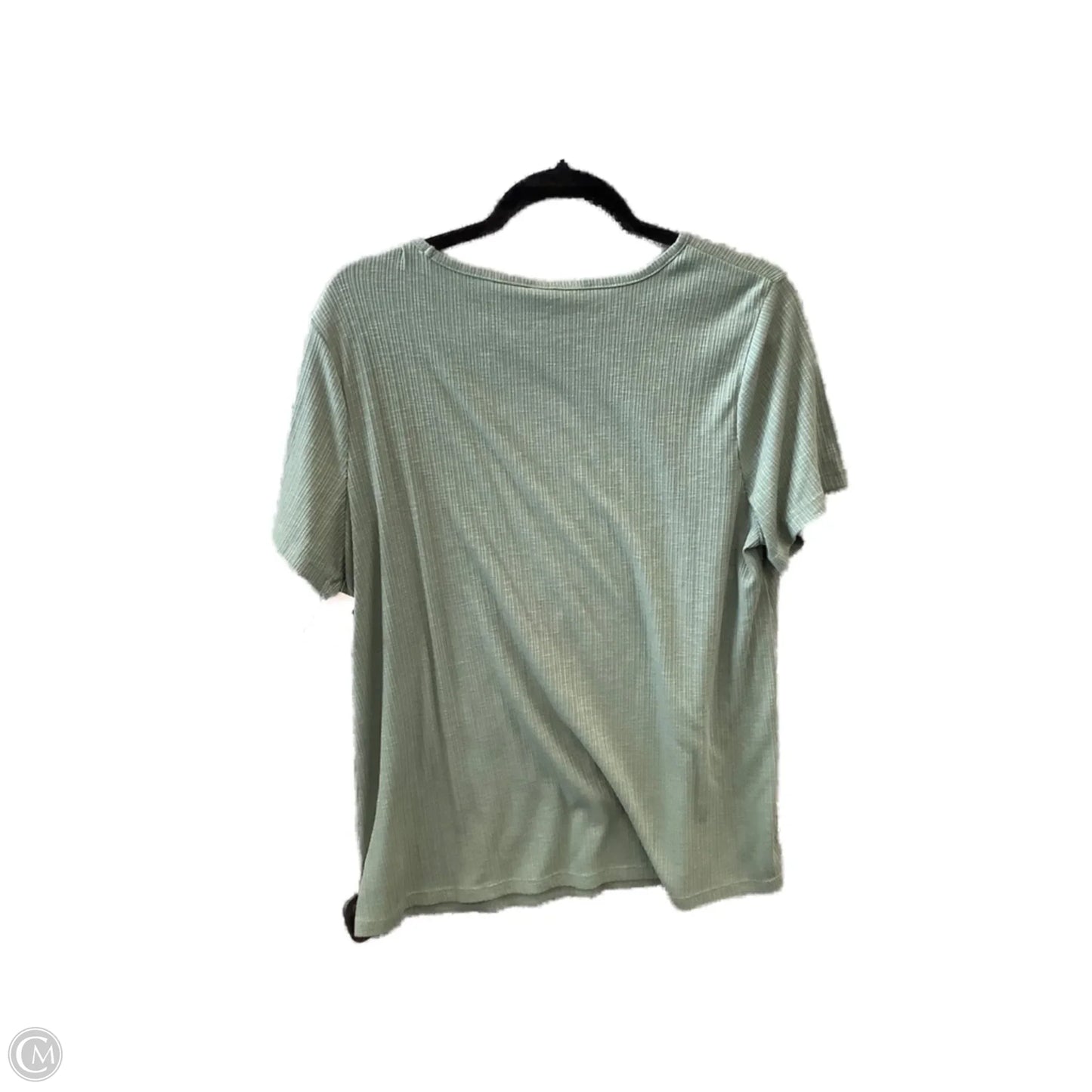 Top Short Sleeve By Old Navy In Green, Size: M