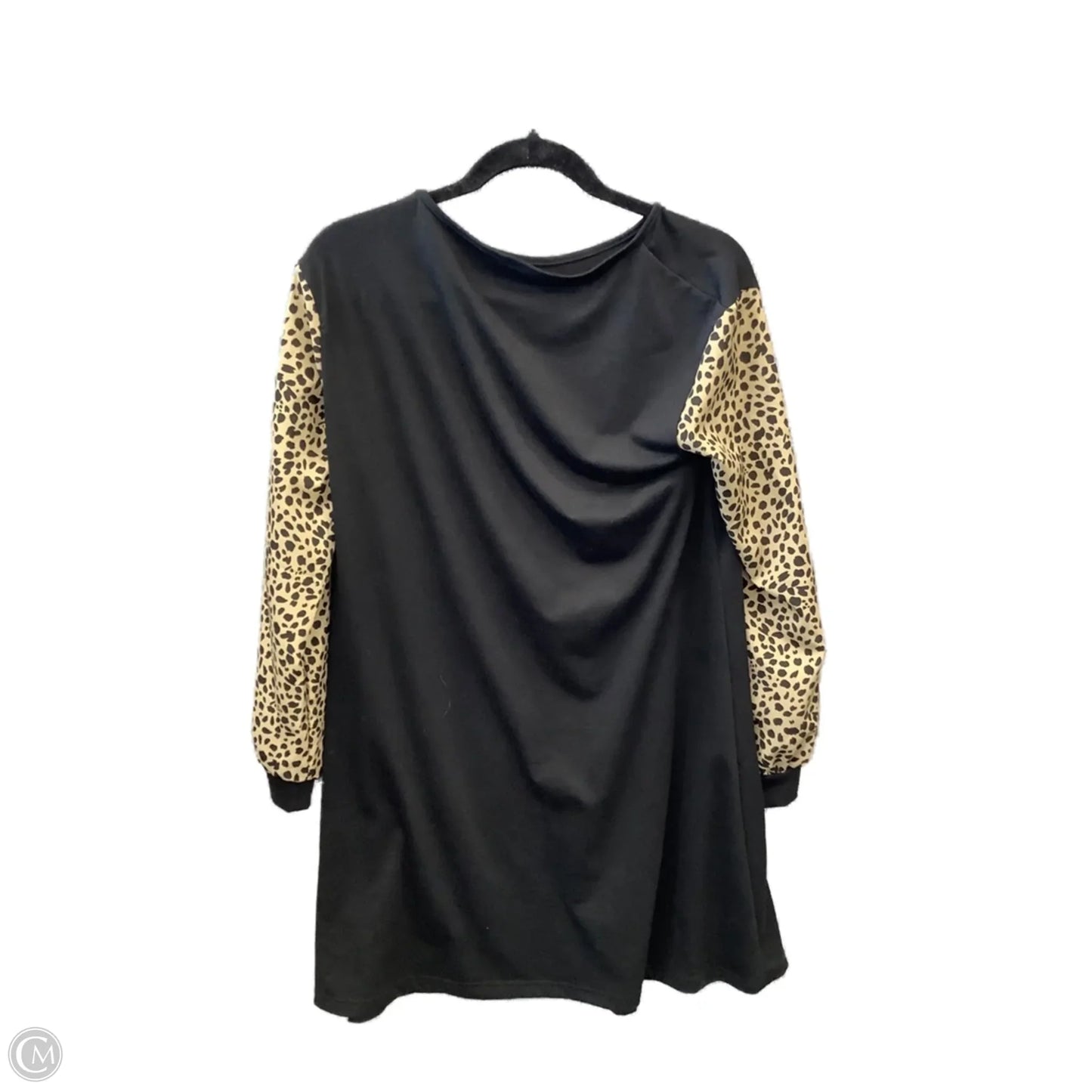 Dress Casual Midi By Shein In Black, Size: S