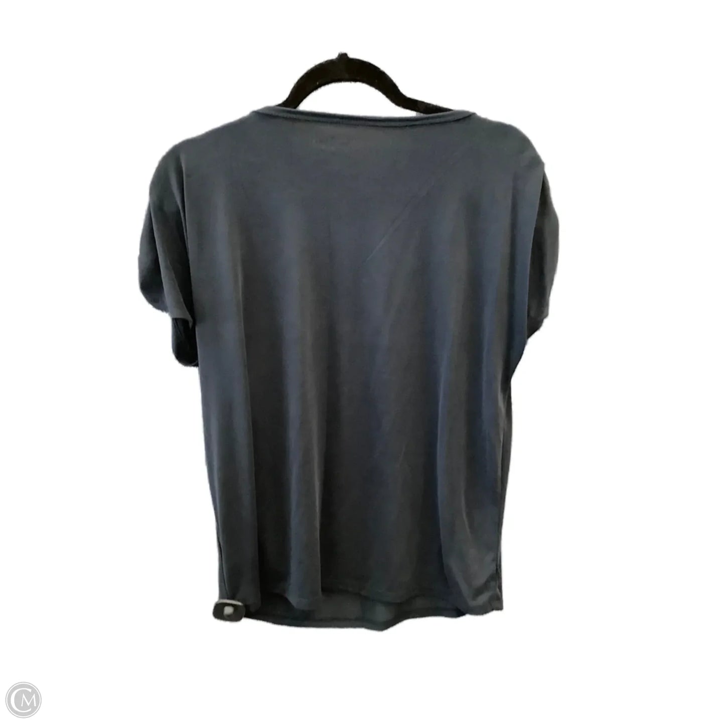 Top Short Sleeve By Maurices In Black, Size: L