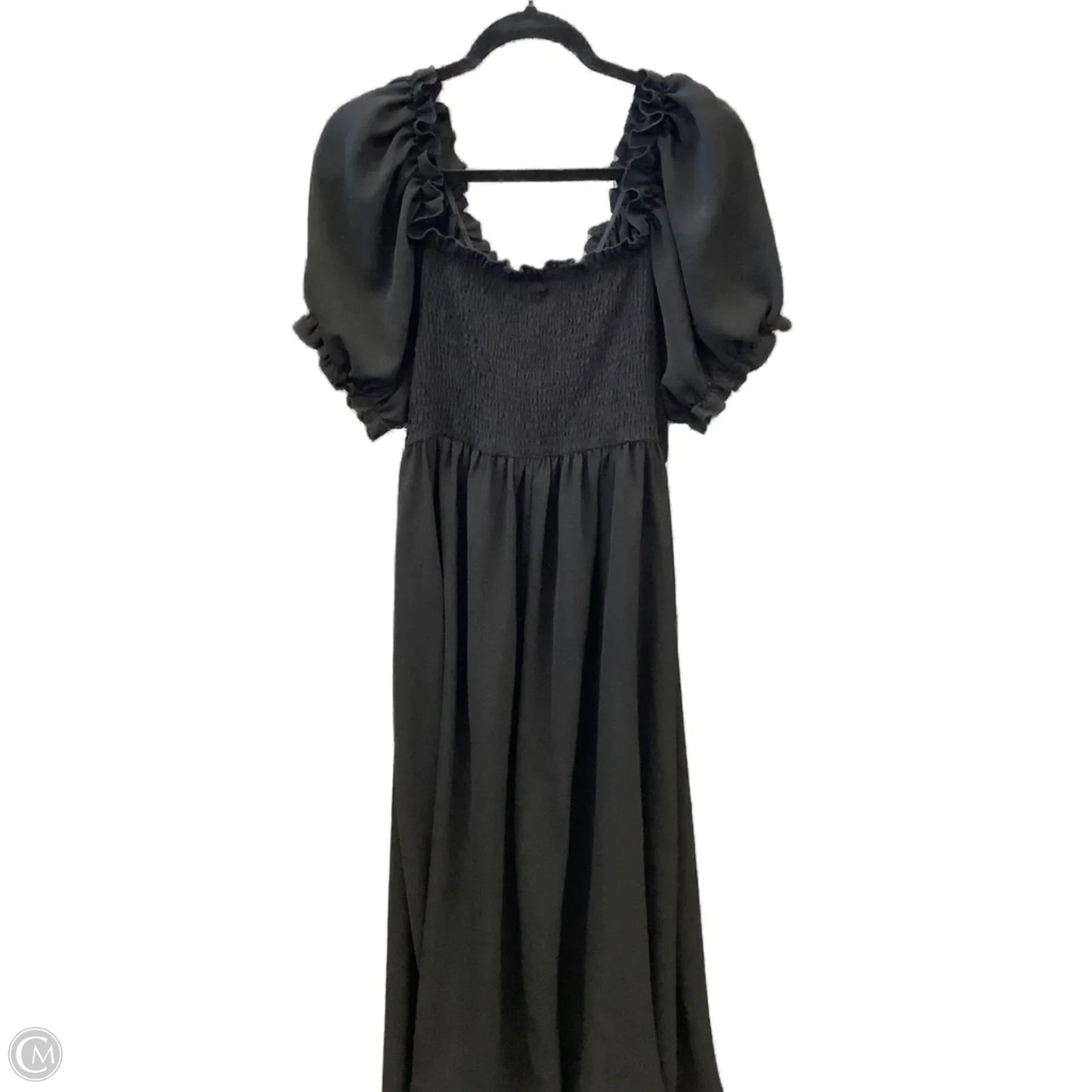 Dress Casual Maxi By Clothes Mentor In Black, Size: 2x