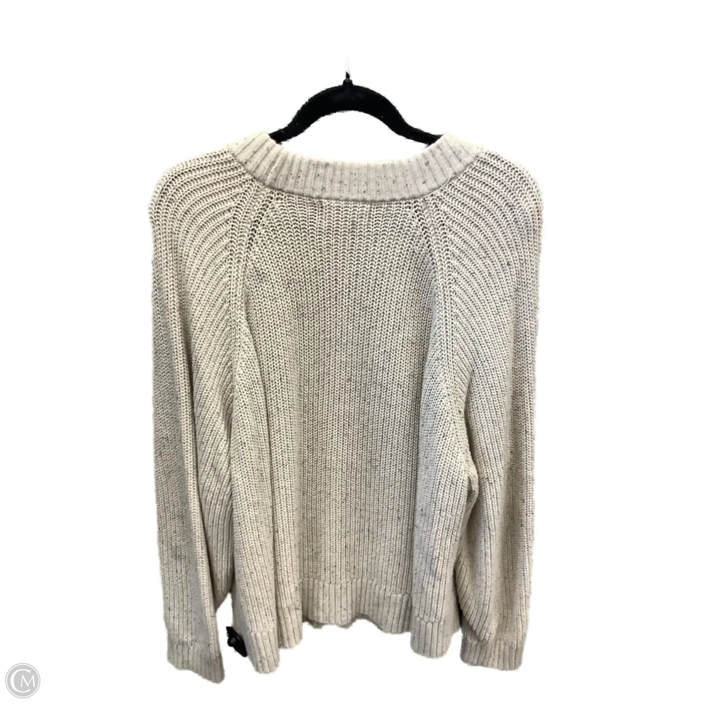 Sweater By Old Navy In Cream, Size: Xxl
