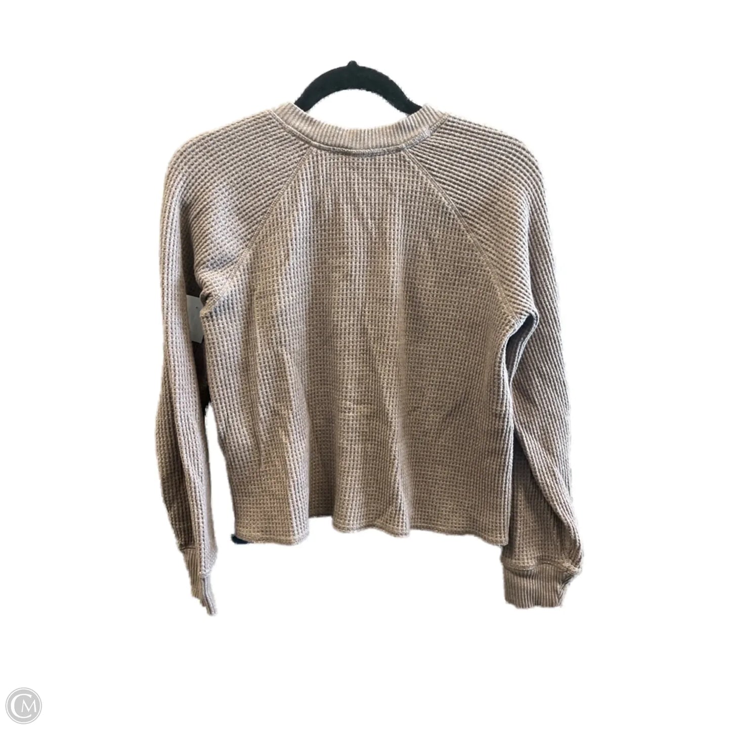 Top Long Sleeve By Old Navy In Brown, Size: S