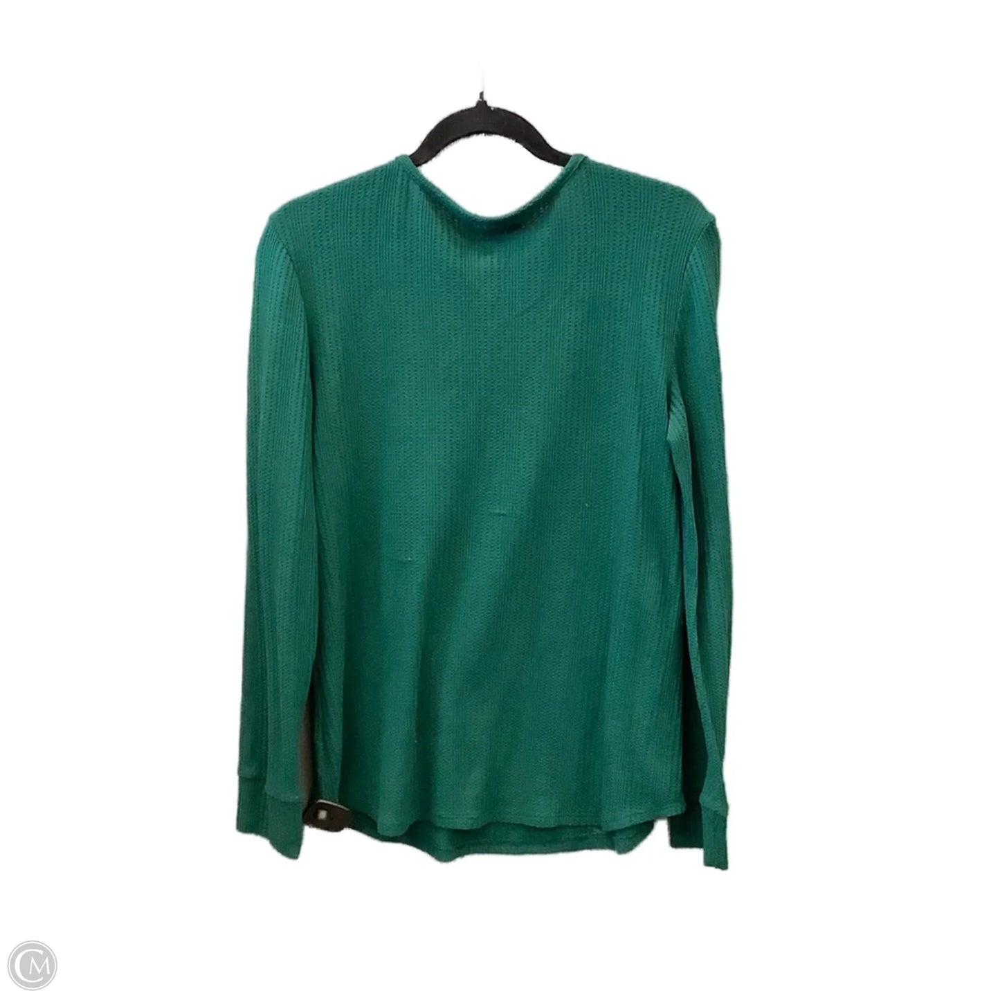 Top Long Sleeve By Maurices In Green, Size: L