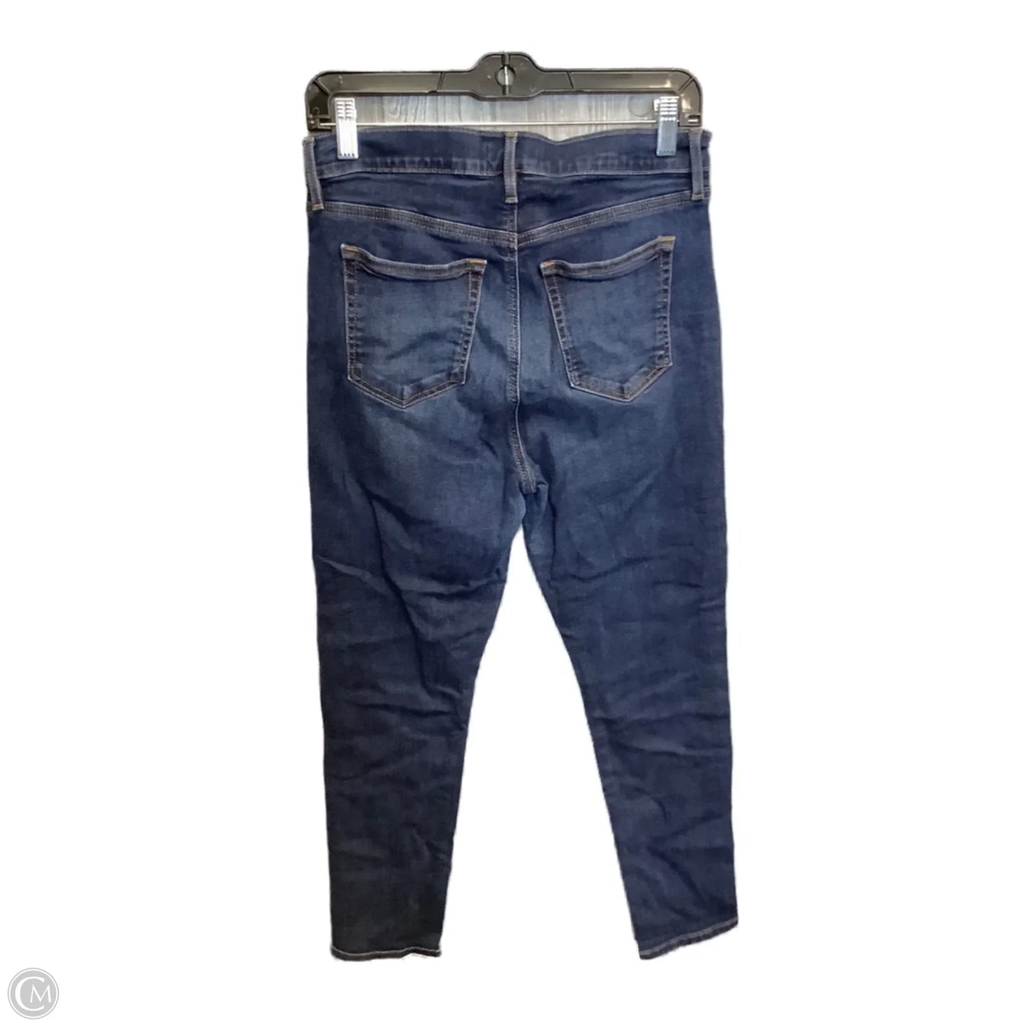 Jeans Skinny By Loft In Blue Denim, Size: 10