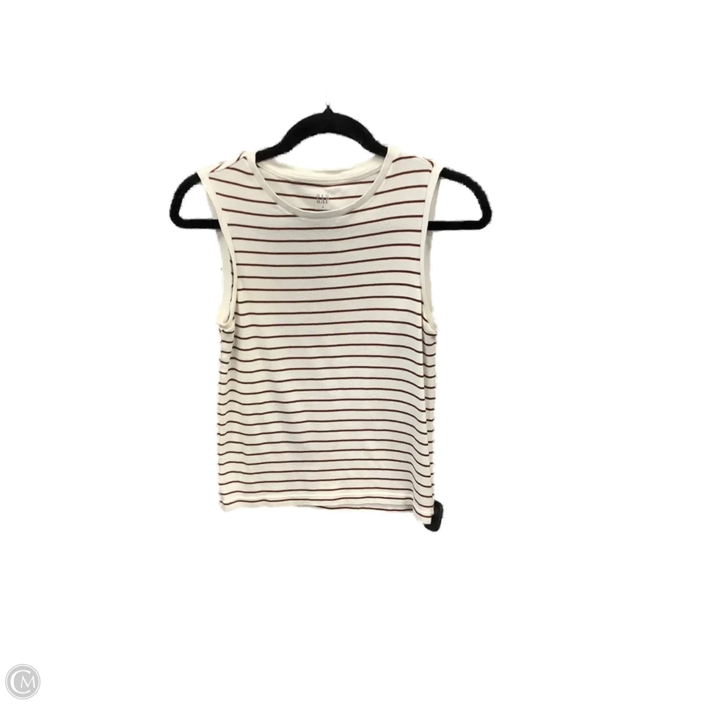 Top Sleeveless By Banana Republic In White, Size: Xs