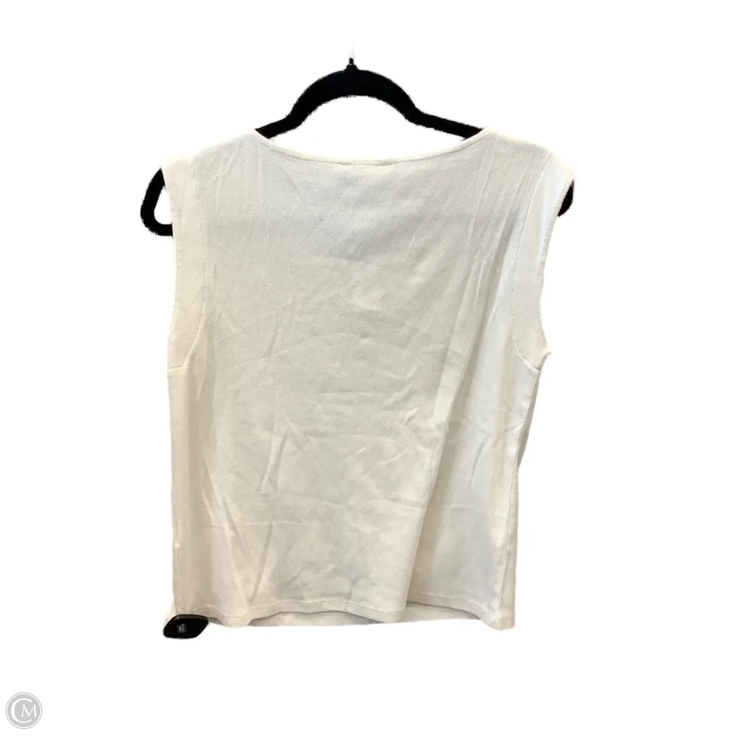 Top Sleeveless By Banana Republic In White, Size: Xs