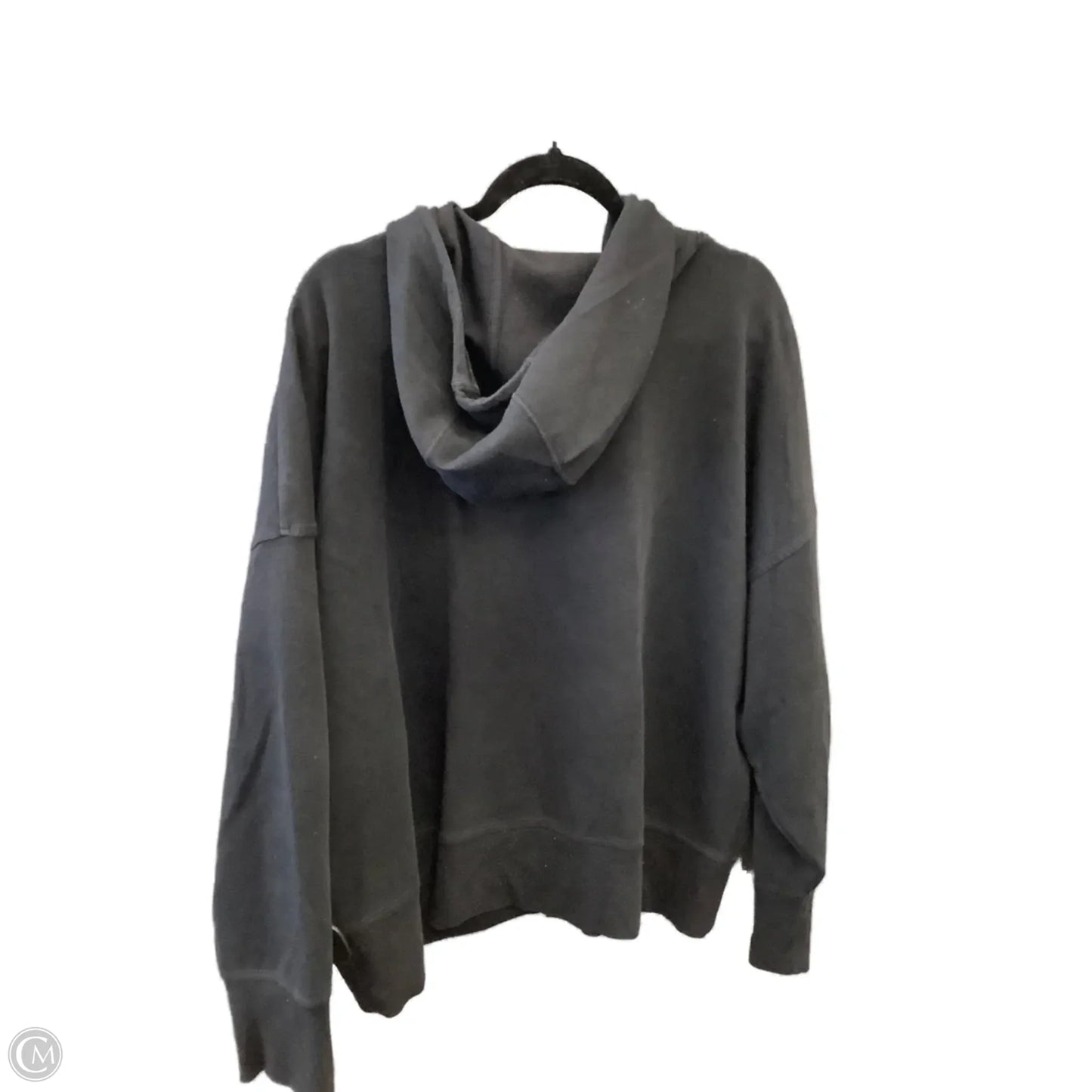 Athletic Sweatshirt Hoodie By Old Navy In Black, Size: Xxl