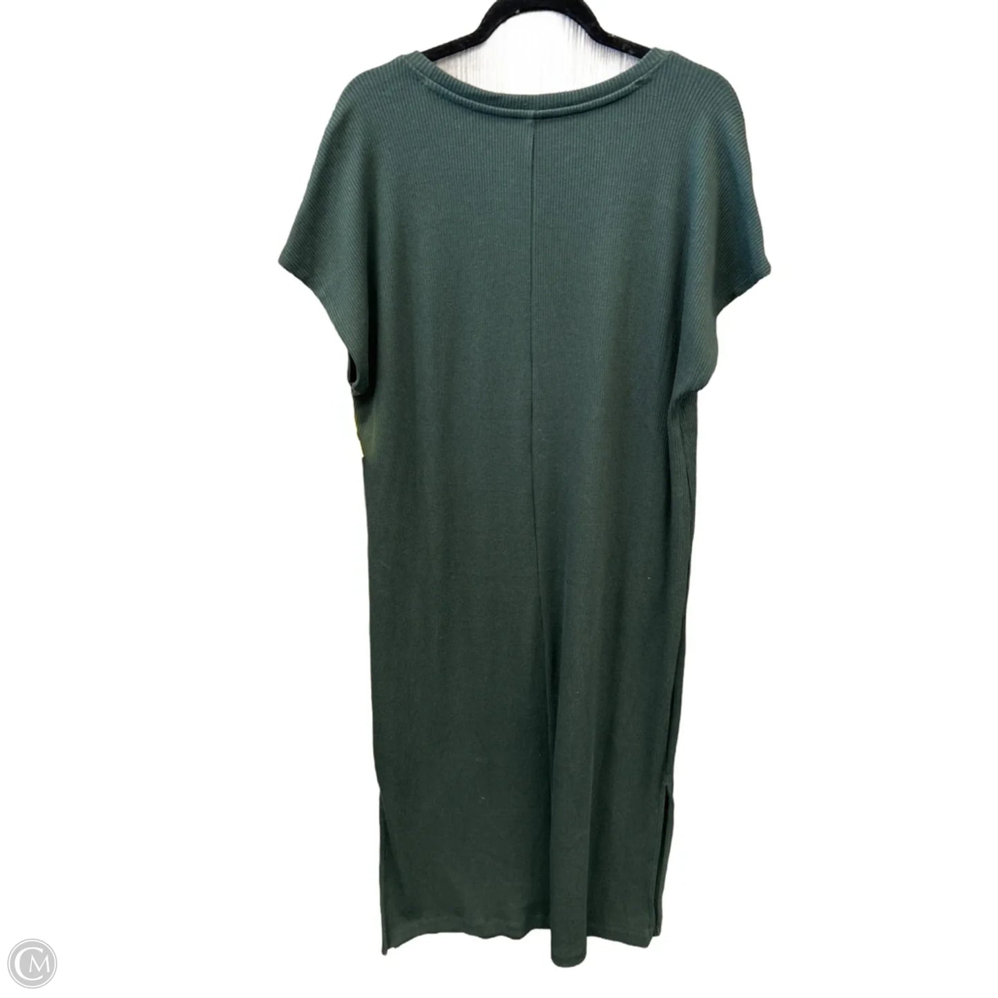 Dress Casual Midi By Old Navy In Green, Size: Xl