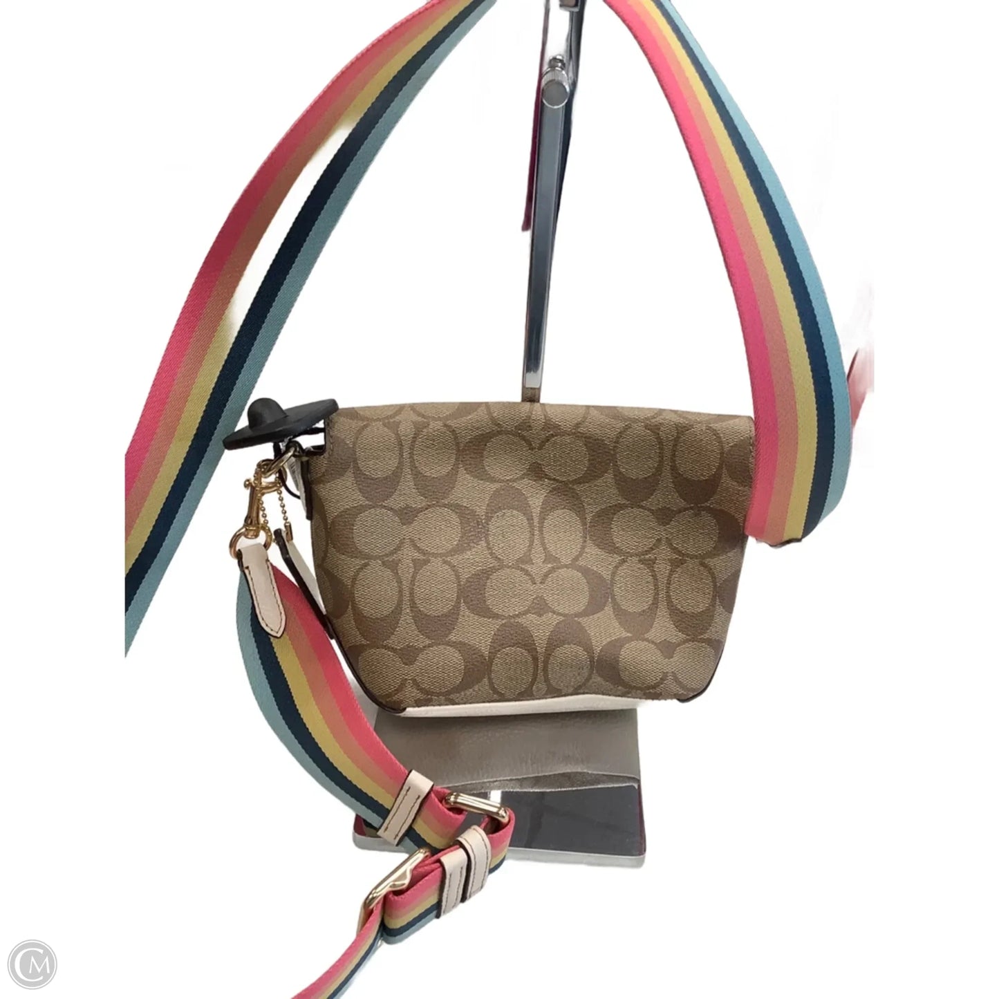 Crossbody Designer By Coach, Size: Small