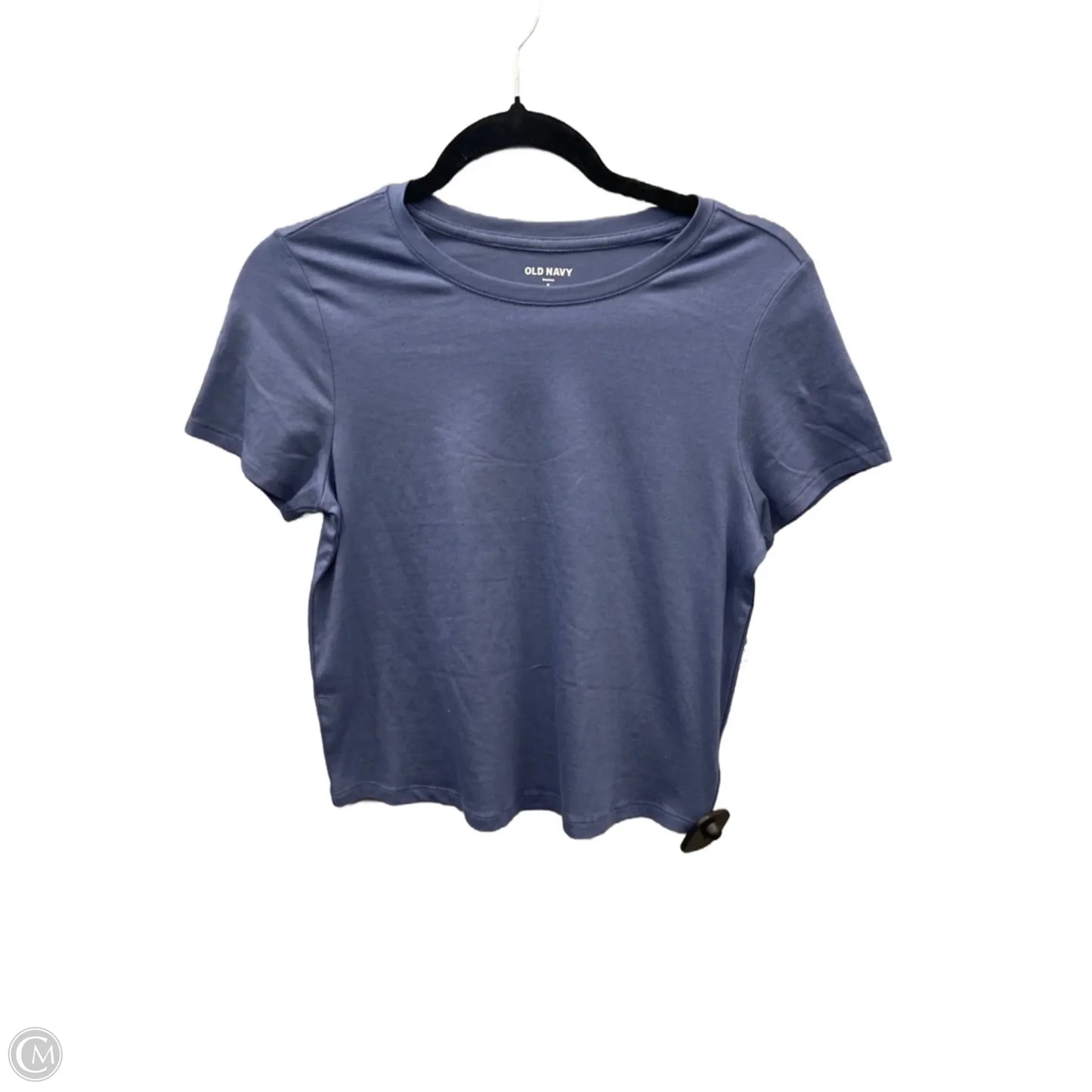 Top Short Sleeve Basic By Old Navy In Blue, Size: M