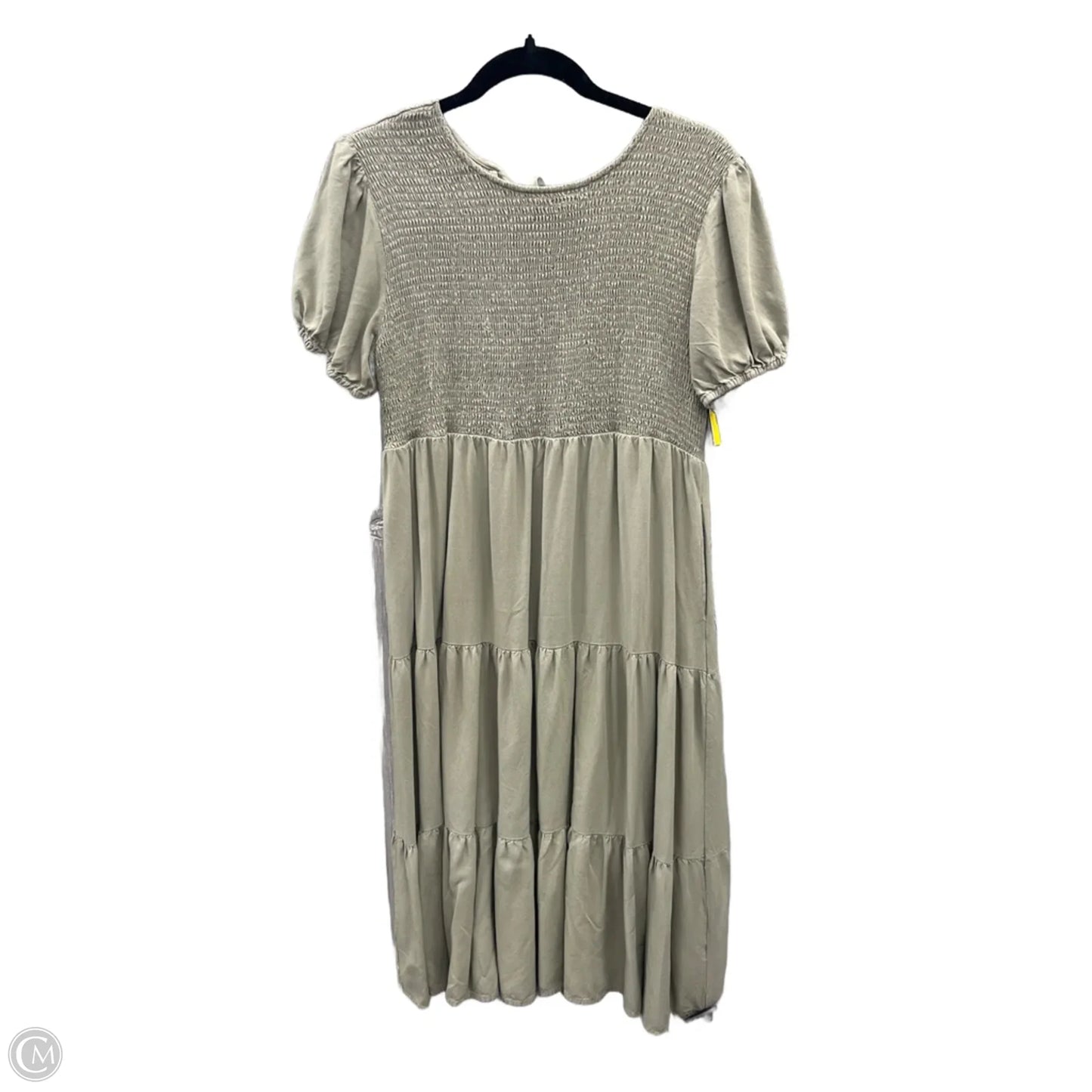 Dress Casual Midi By Clothes Mentor In Green, Size: Xl