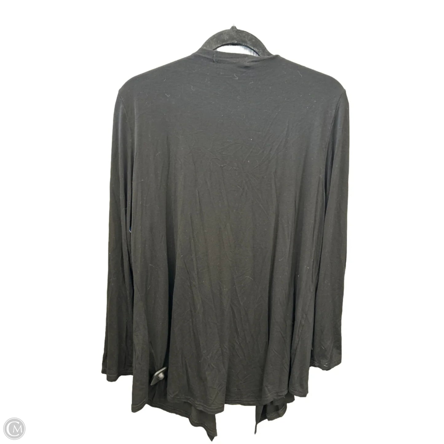 Cardigan By Clothes Mentor In Black, Size: L