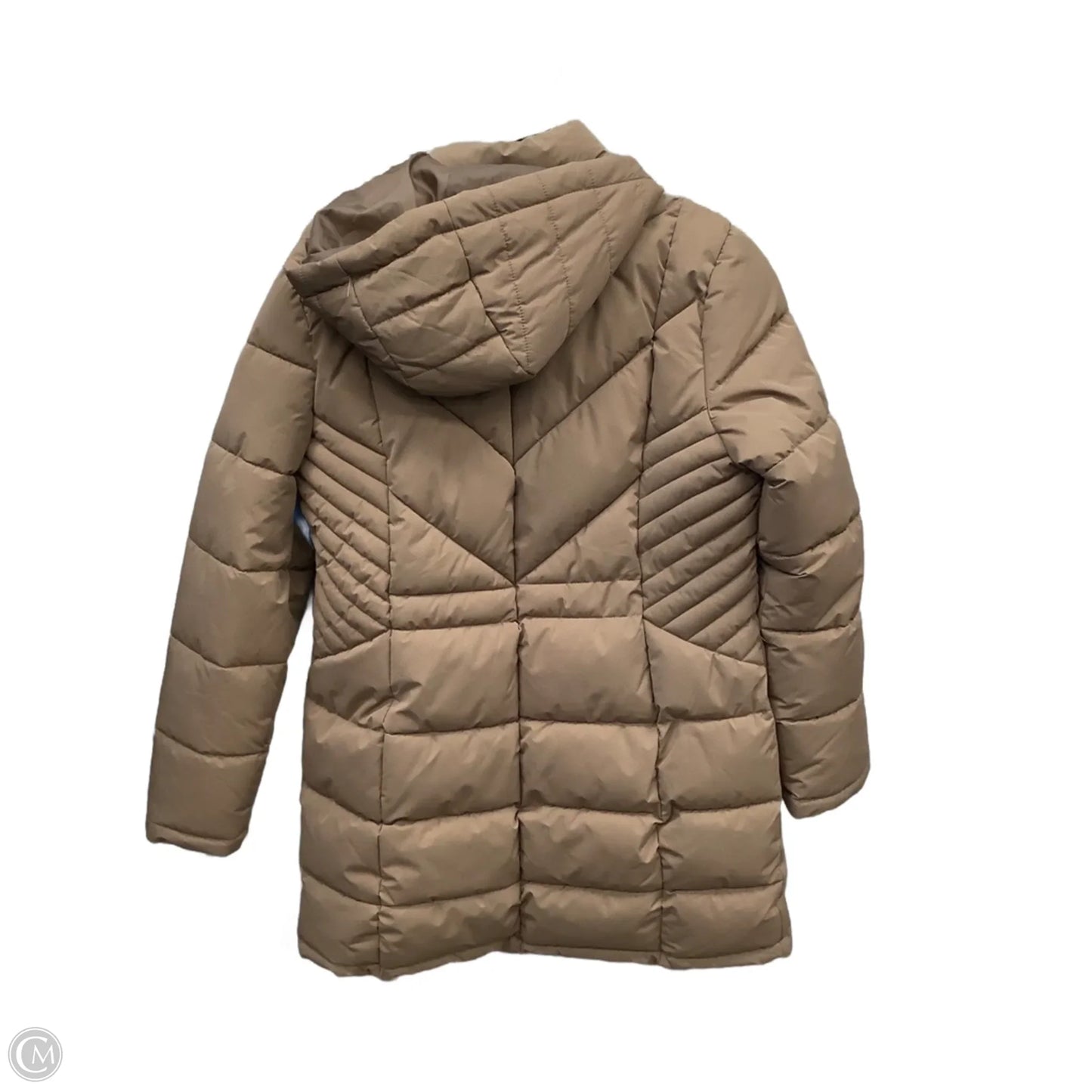 Coat Puffer & Quilted By Maurices In Brown, Size: S