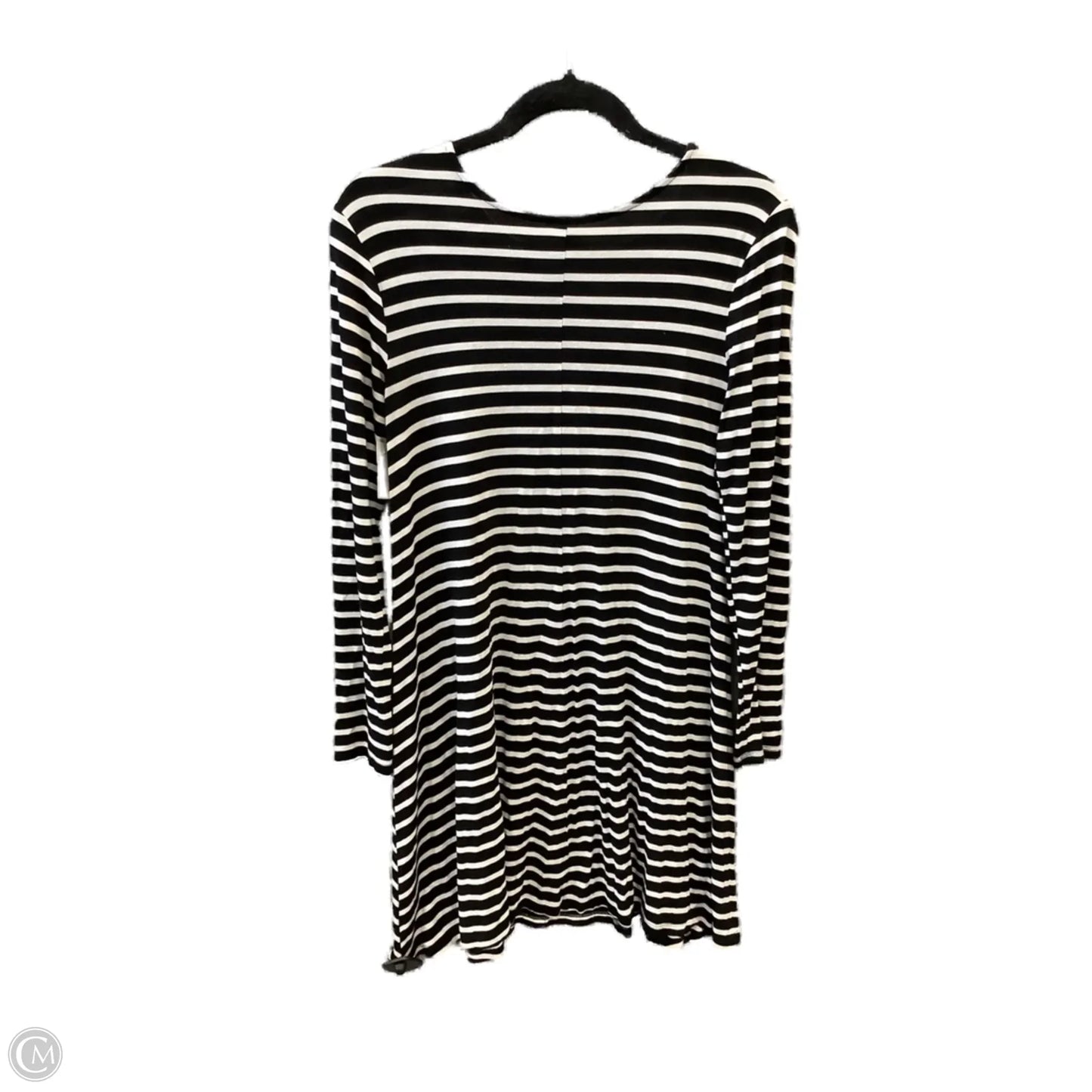 Dress Casual Midi By Old Navy In Striped Pattern, Size: S