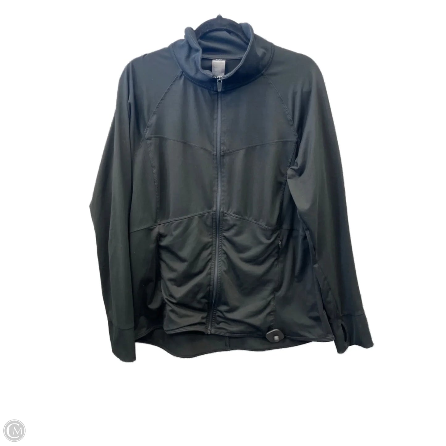 Athletic Jacket By Champion In Black, Size: 1x