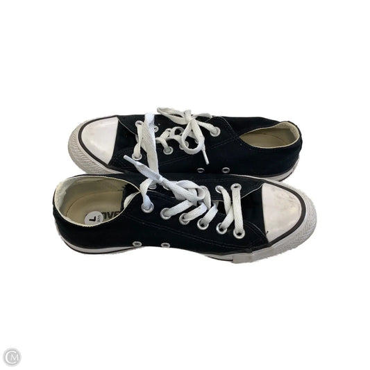 Shoes Sneakers By Converse In Black, Size: 7