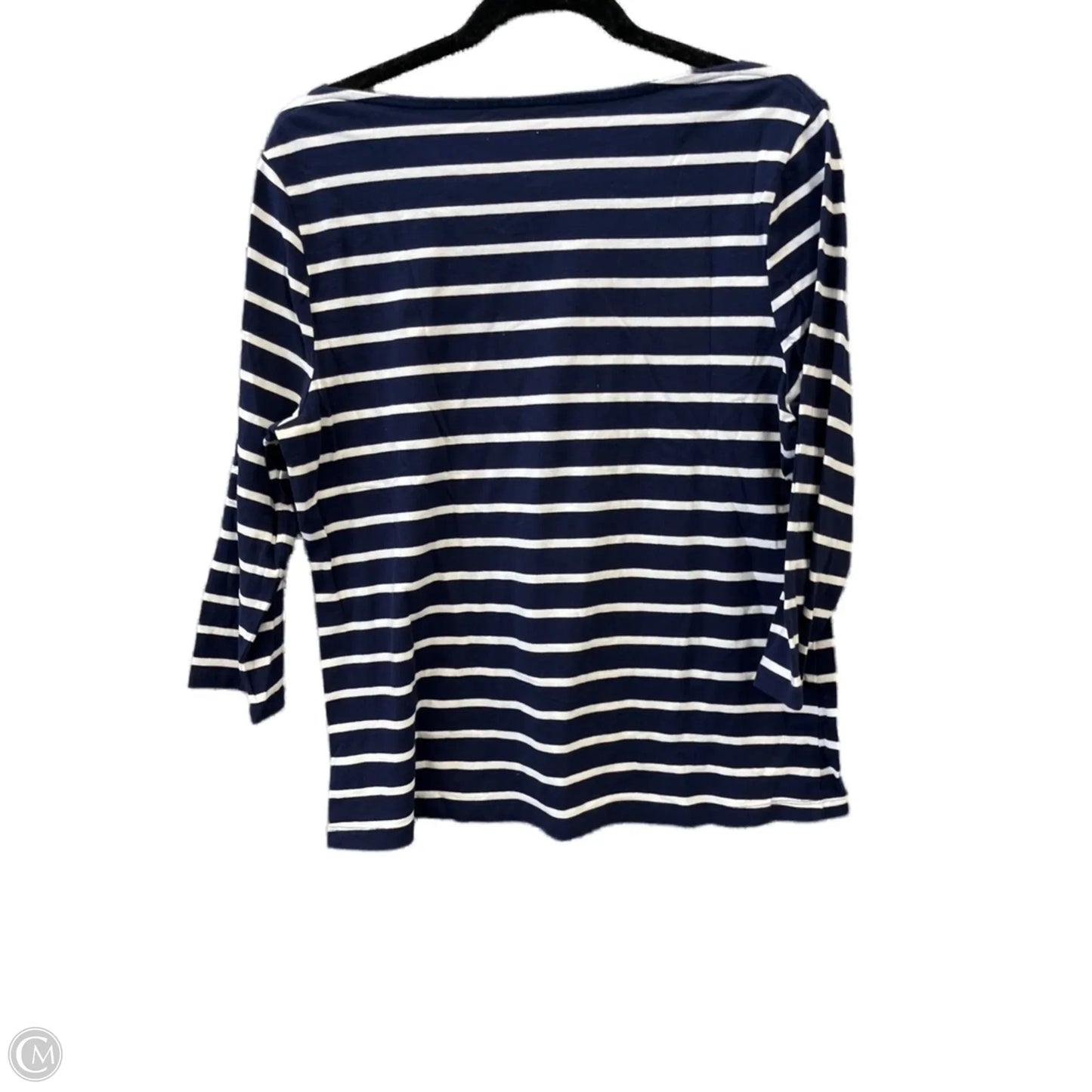 Top Long Sleeve By A New Day In Striped Pattern, Size: Xl