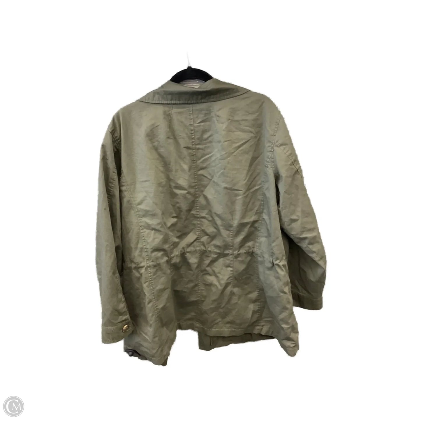 Jacket Utility By New Look In Green, Size: 3x