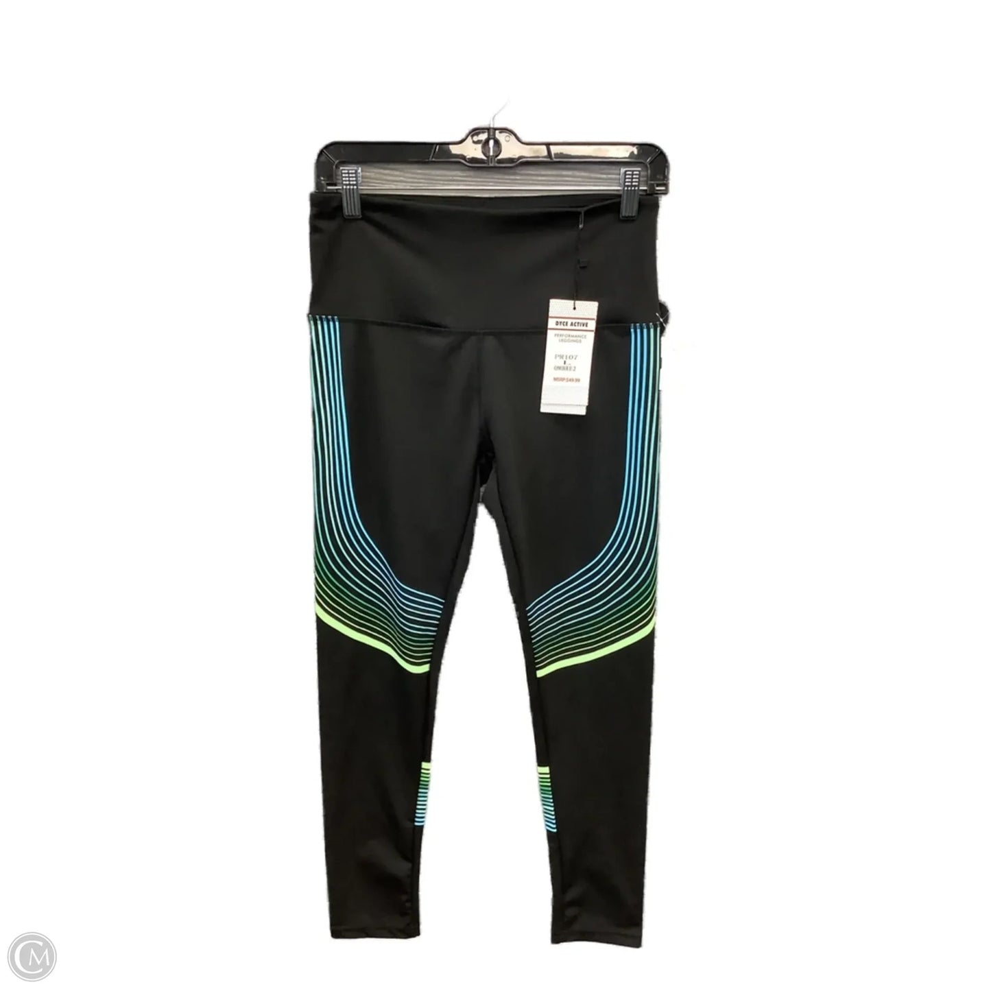 Athletic Leggings By Clothes Mentor In Black, Size: L