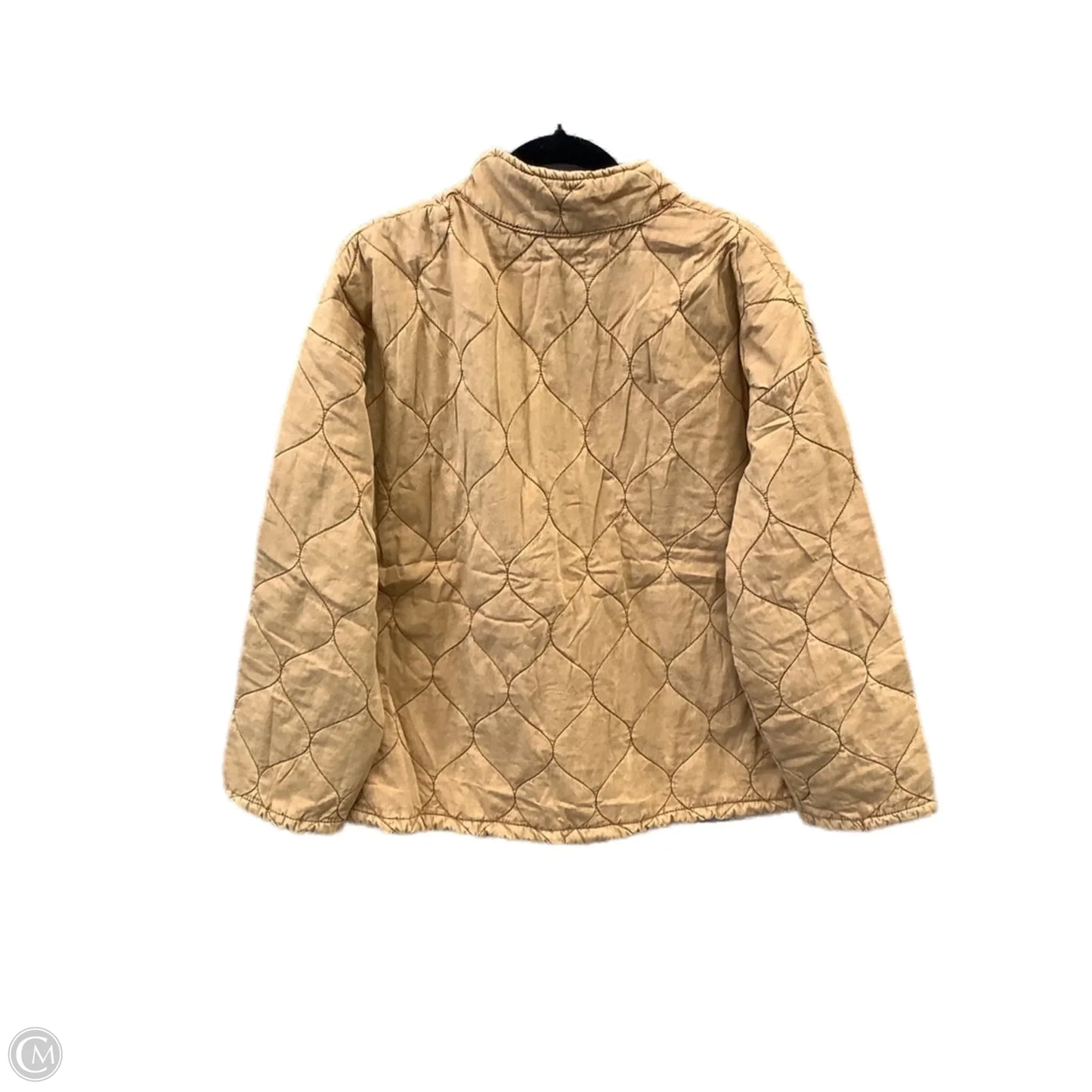 Jacket Puffer & Quilted By Clothes Mentor In Tan, Size: Xl