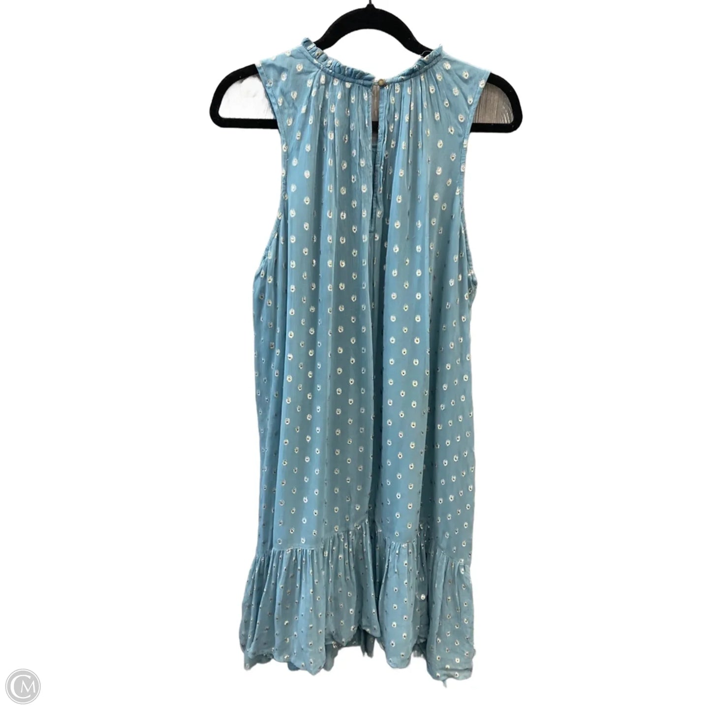 Dress Casual Midi By Anthropologie In Blue, Size: 1x
