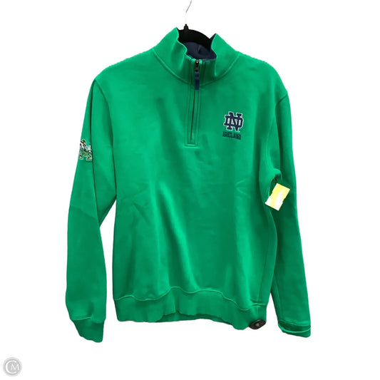 Sweatshirt Collar By Clothes Mentor In Green, Size: M