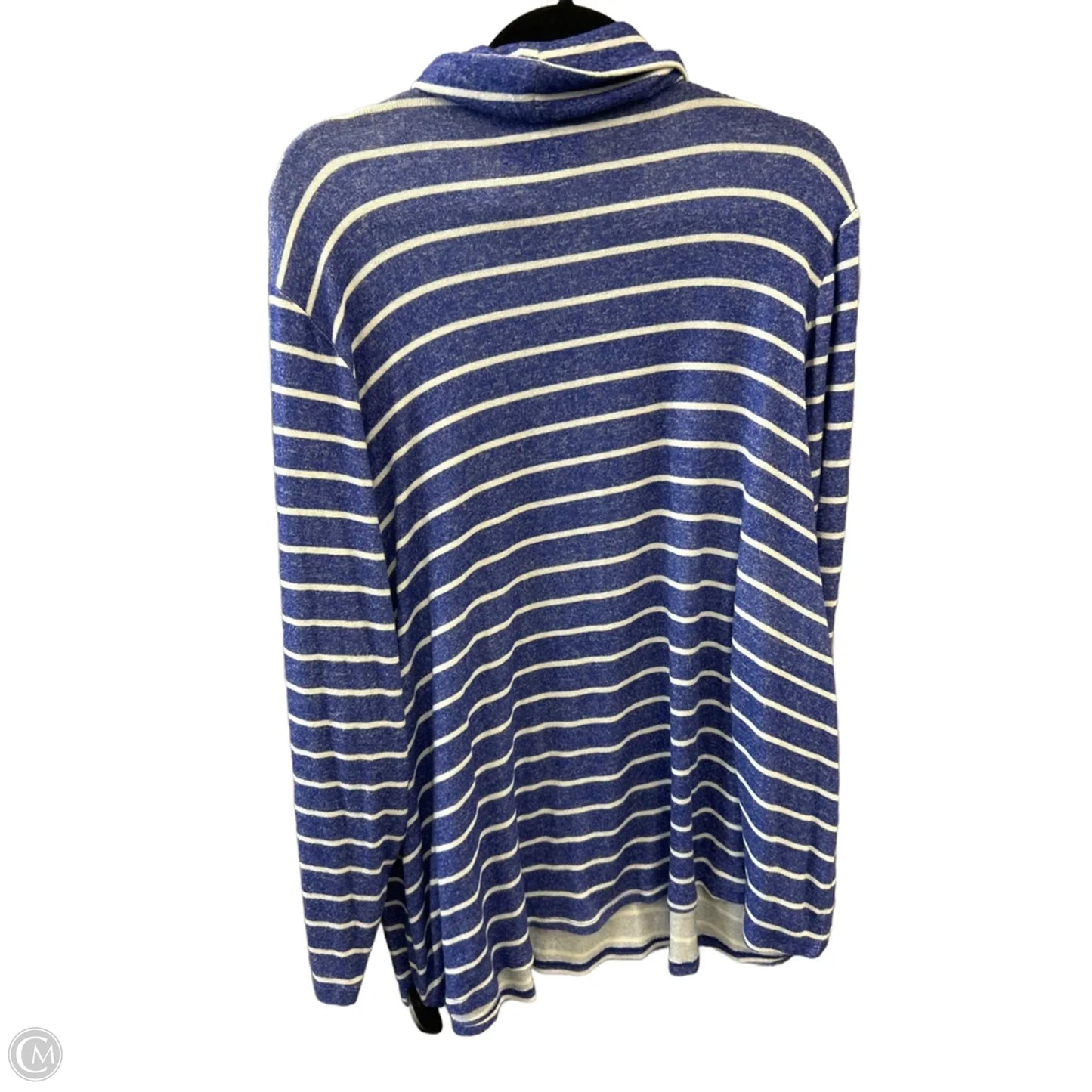 Top Long Sleeve By Lane Bryant In Striped Pattern, Size: 3x