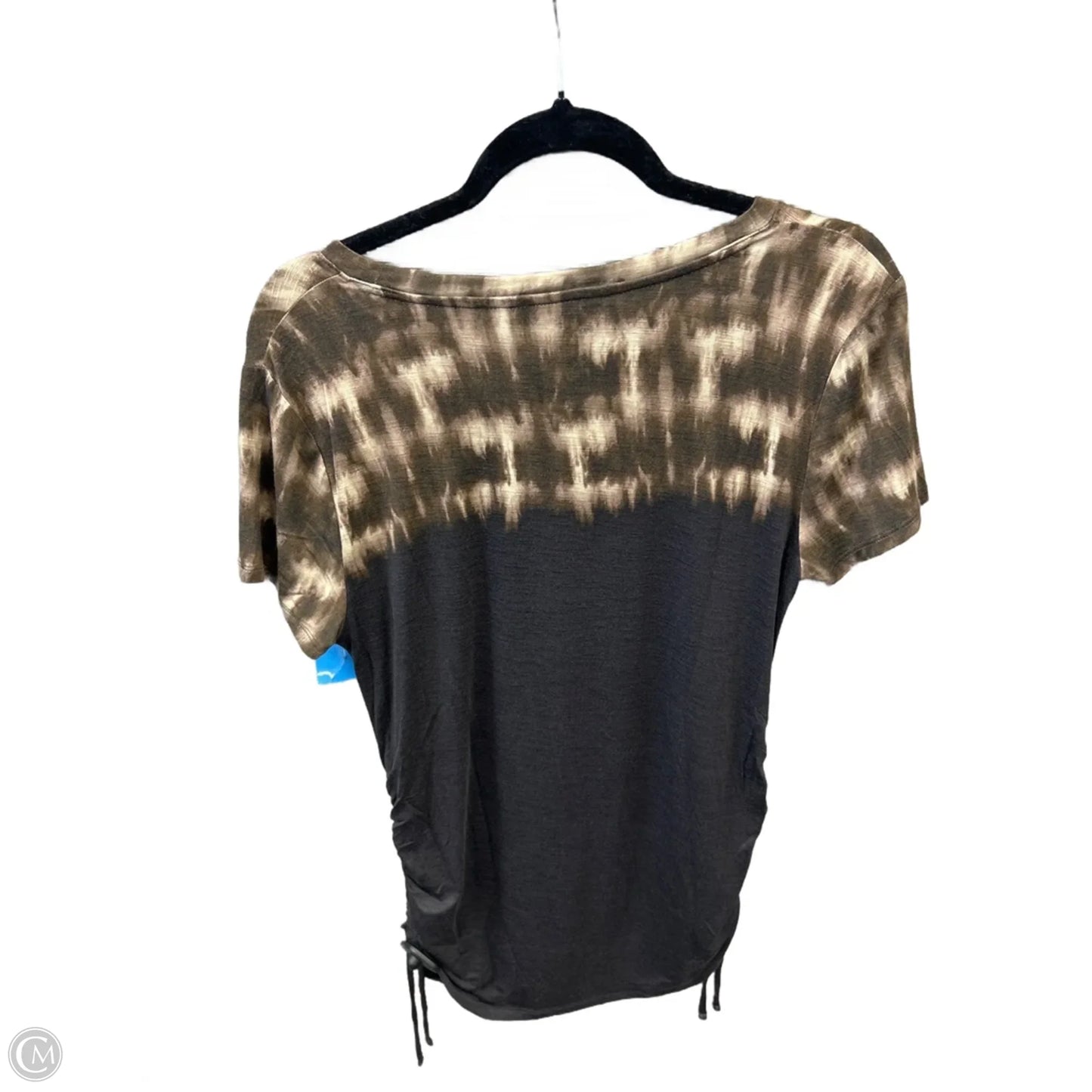 Top Short Sleeve By Simply Vera In Ombre Print, Size: M