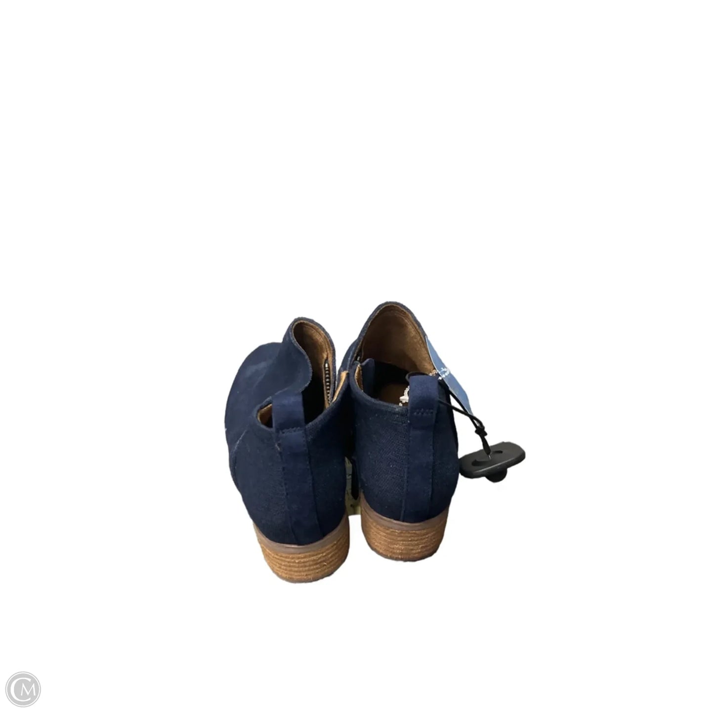 Boots Ankle Heels By Toms In Blue, Size: 7