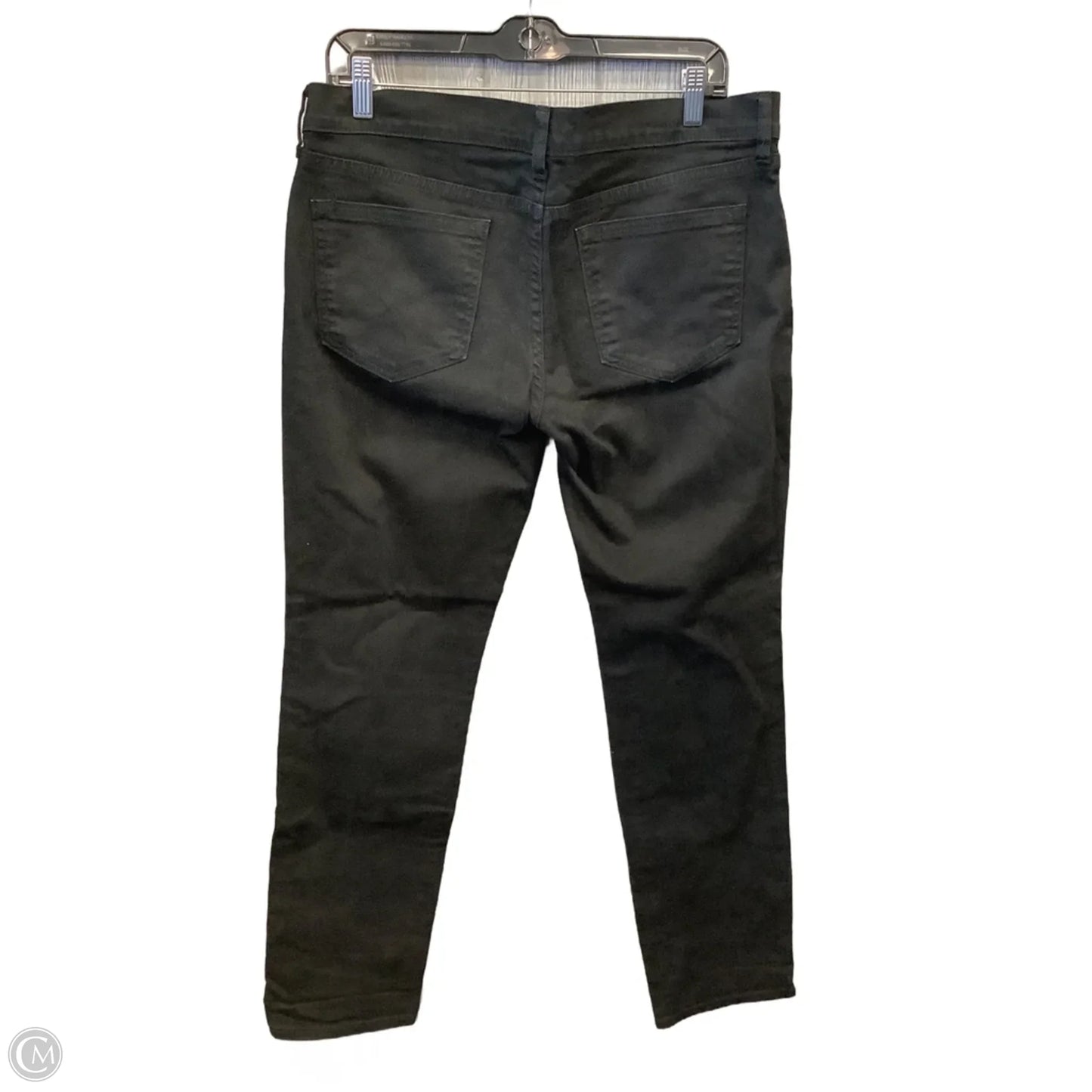 Jeans Straight By Old Navy In Black Denim, Size: 12