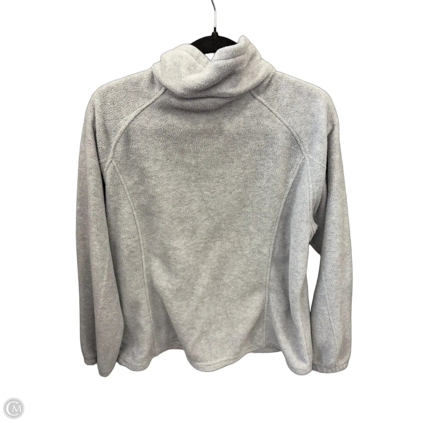 Jacket Fleece By Columbia In Grey, Size: Xxl