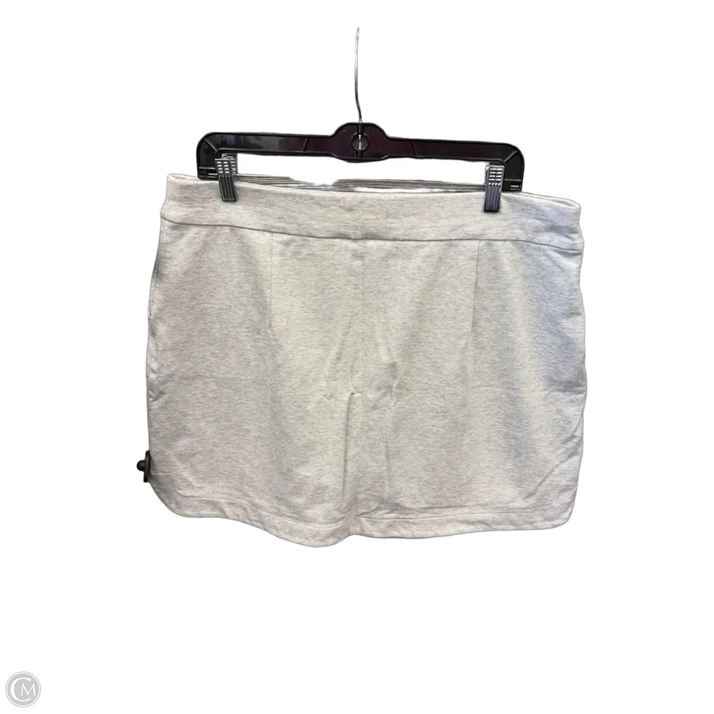 Skort By Chicos In Grey, Size: 2x