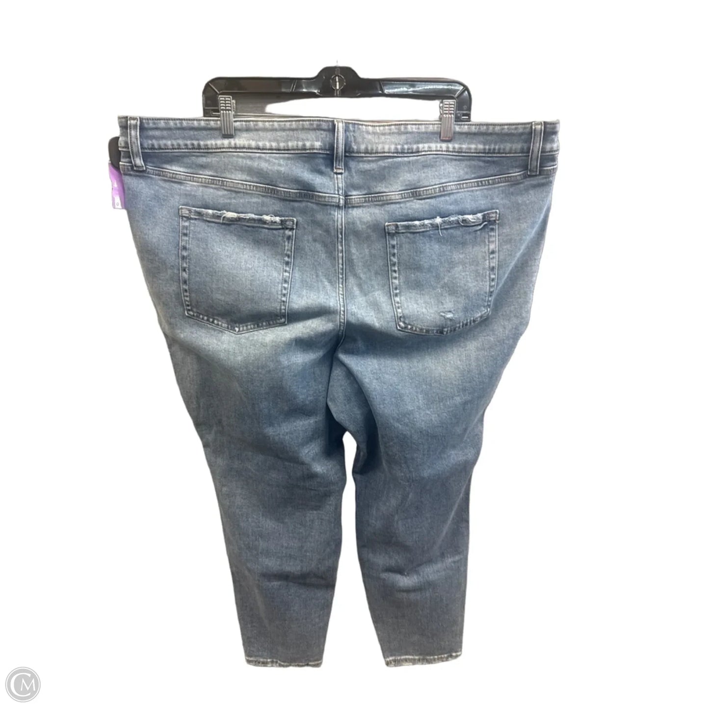 Jeans Skinny By Maurices In Blue Denim, Size: 22