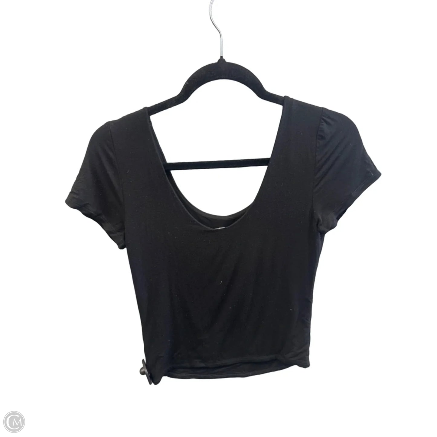 Top Short Sleeve By Be Cool In Black, Size: Xs