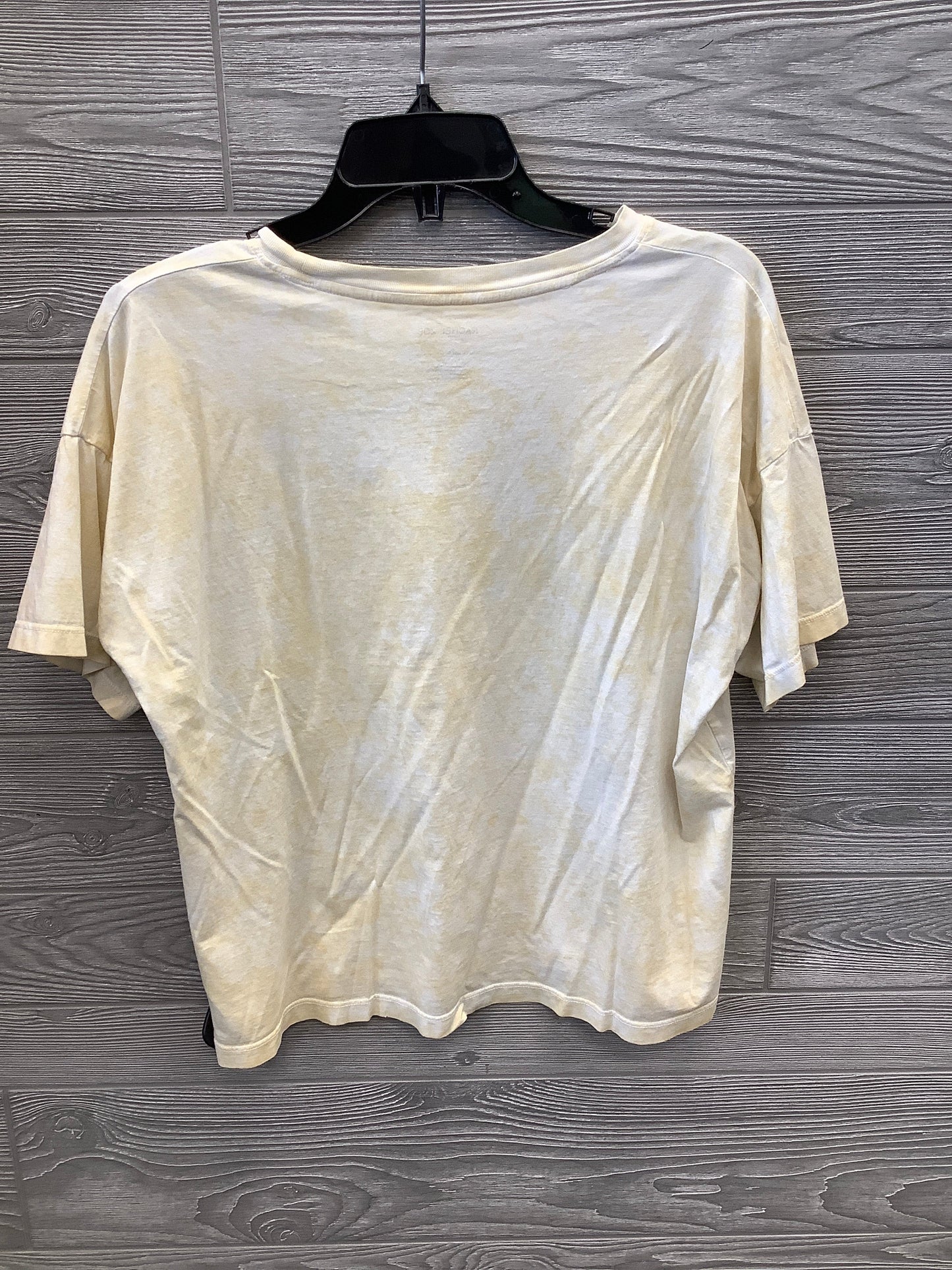 Top Short Sleeve By Rachel Zoe In Yellow, Size: M