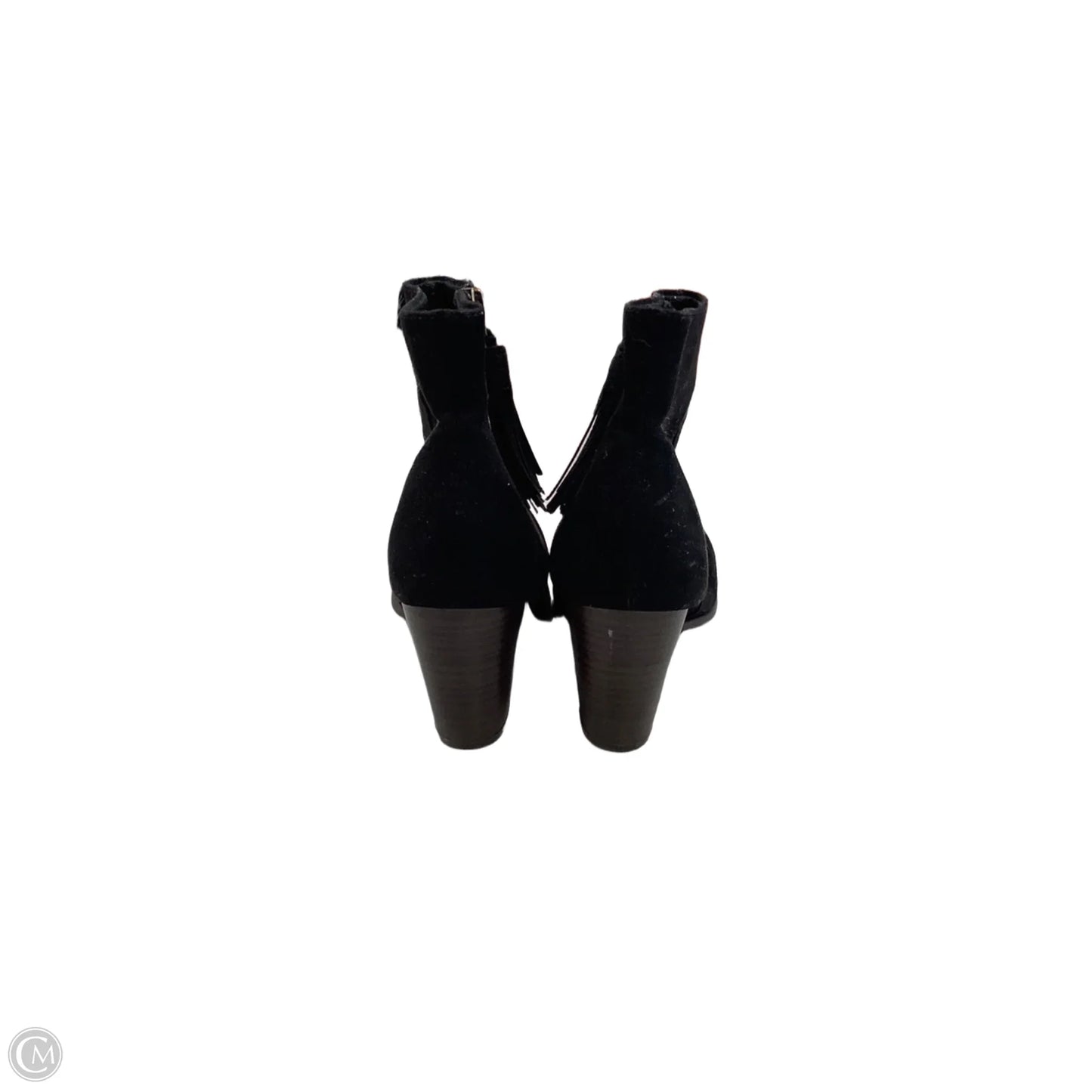 Boots Ankle Heels By Old Navy In Black, Size: 8