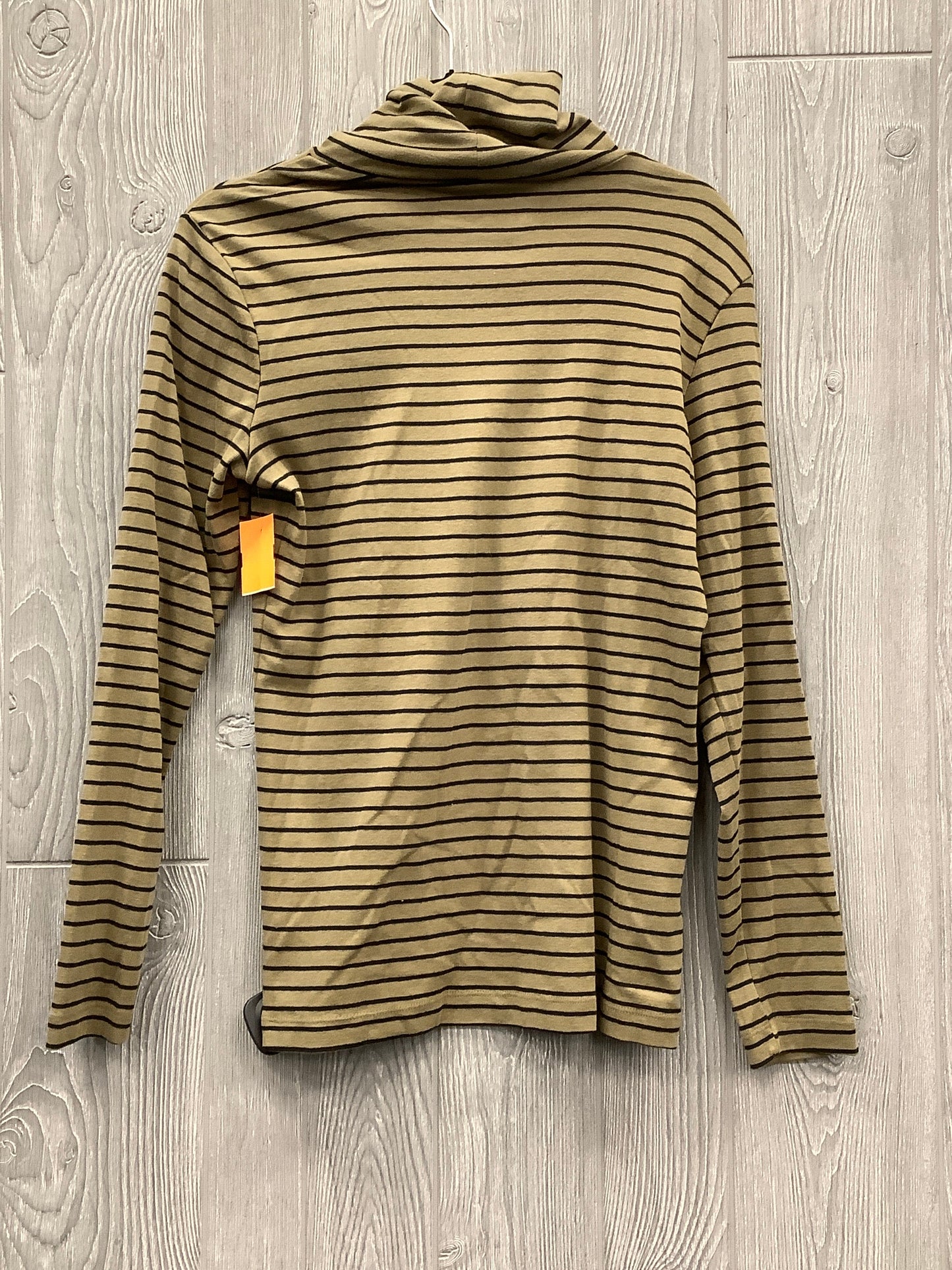 Top Long Sleeve By Eddie Bauer In Striped Pattern, Size: L