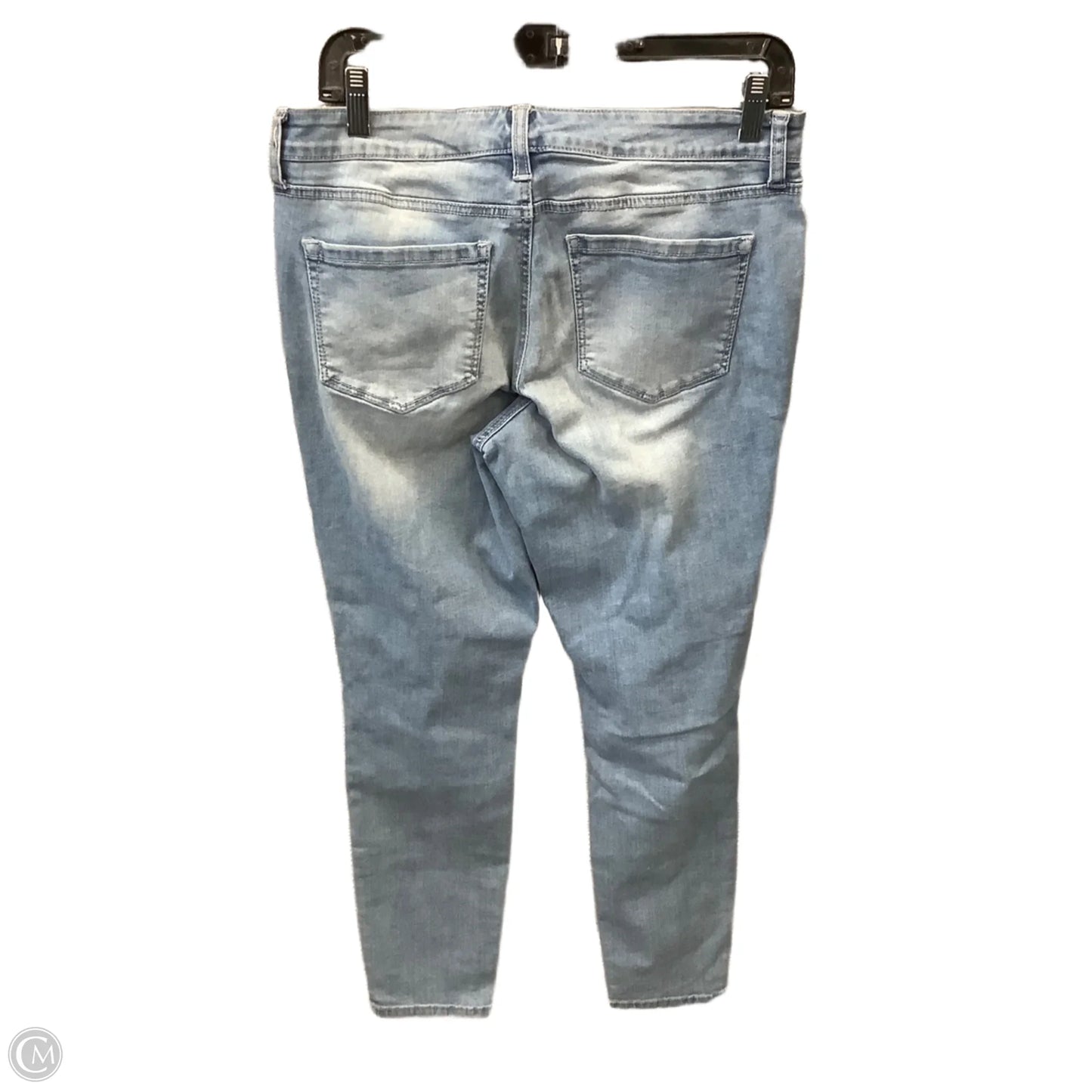 Jeans Skinny By Crown And Ivy In Blue Denim, Size: 8