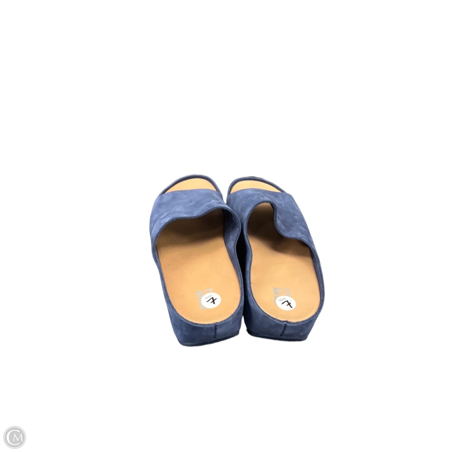 Sandals Flats By Fitflop In Blue, Size: 7