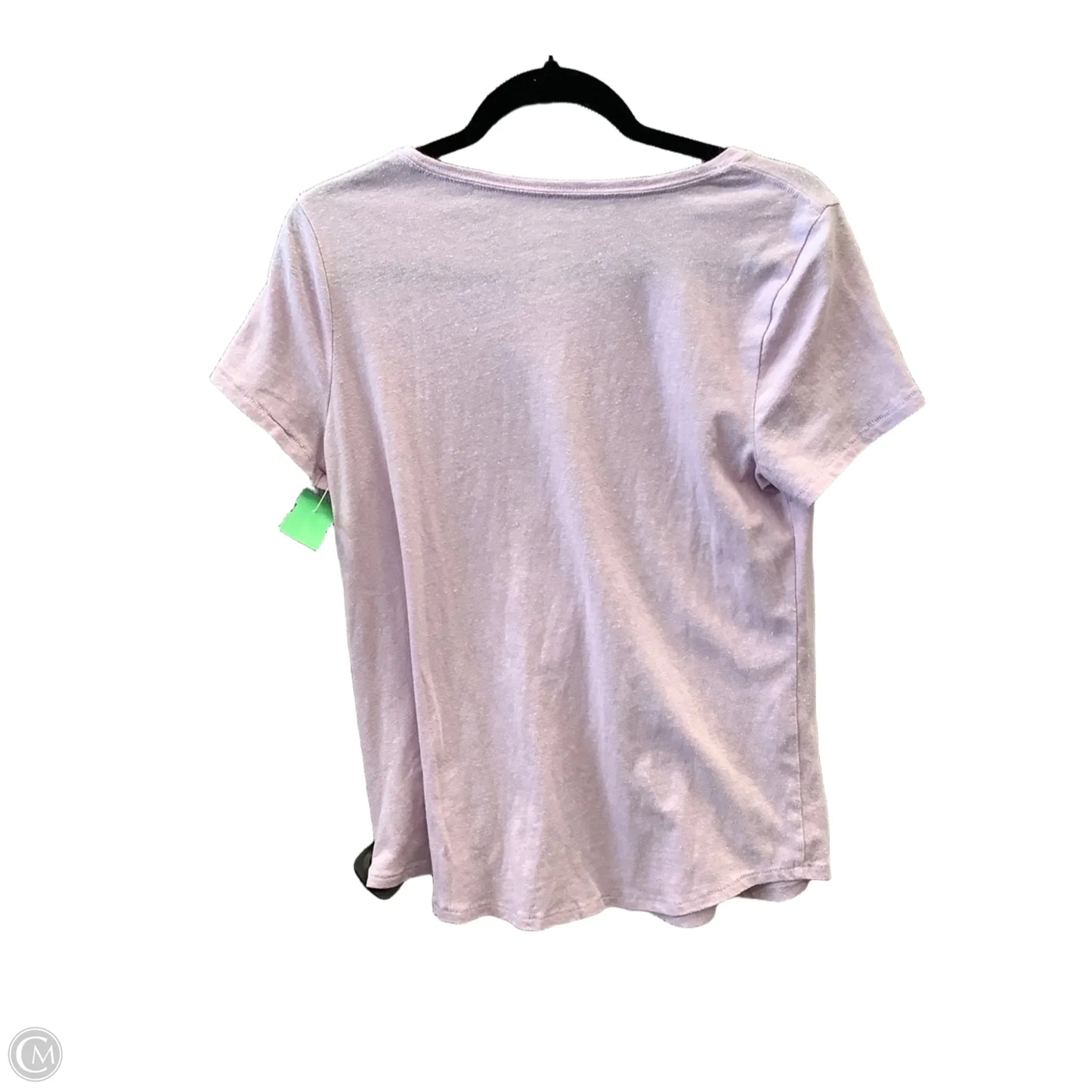 Top Short Sleeve Basic By Sonoma In Purple, Size: M