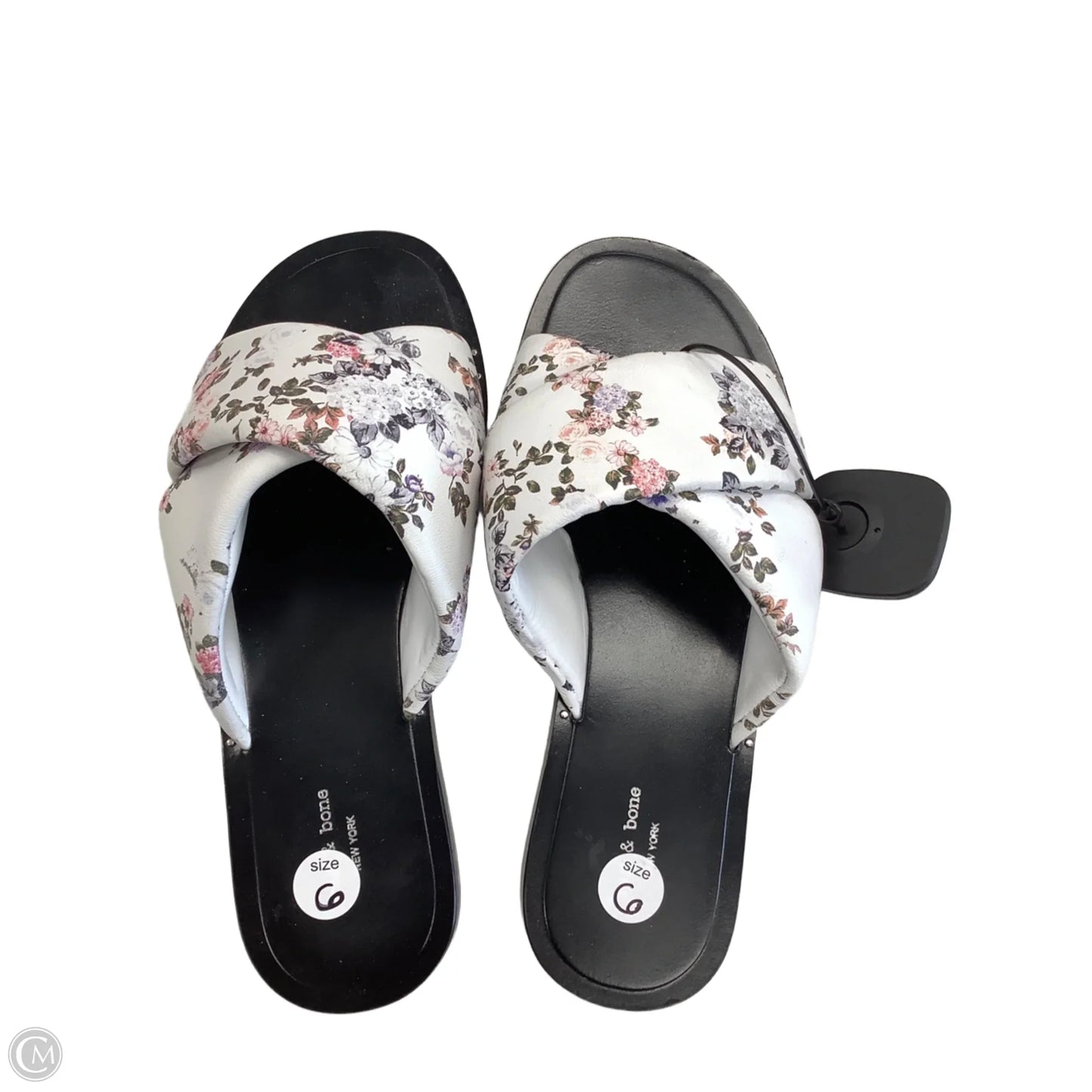 Sandals Flats By Rag And Bone In Zebra Print, Size: 6