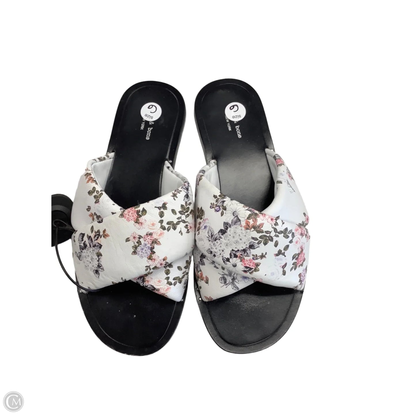 Sandals Flats By Rag And Bone In Zebra Print, Size: 6