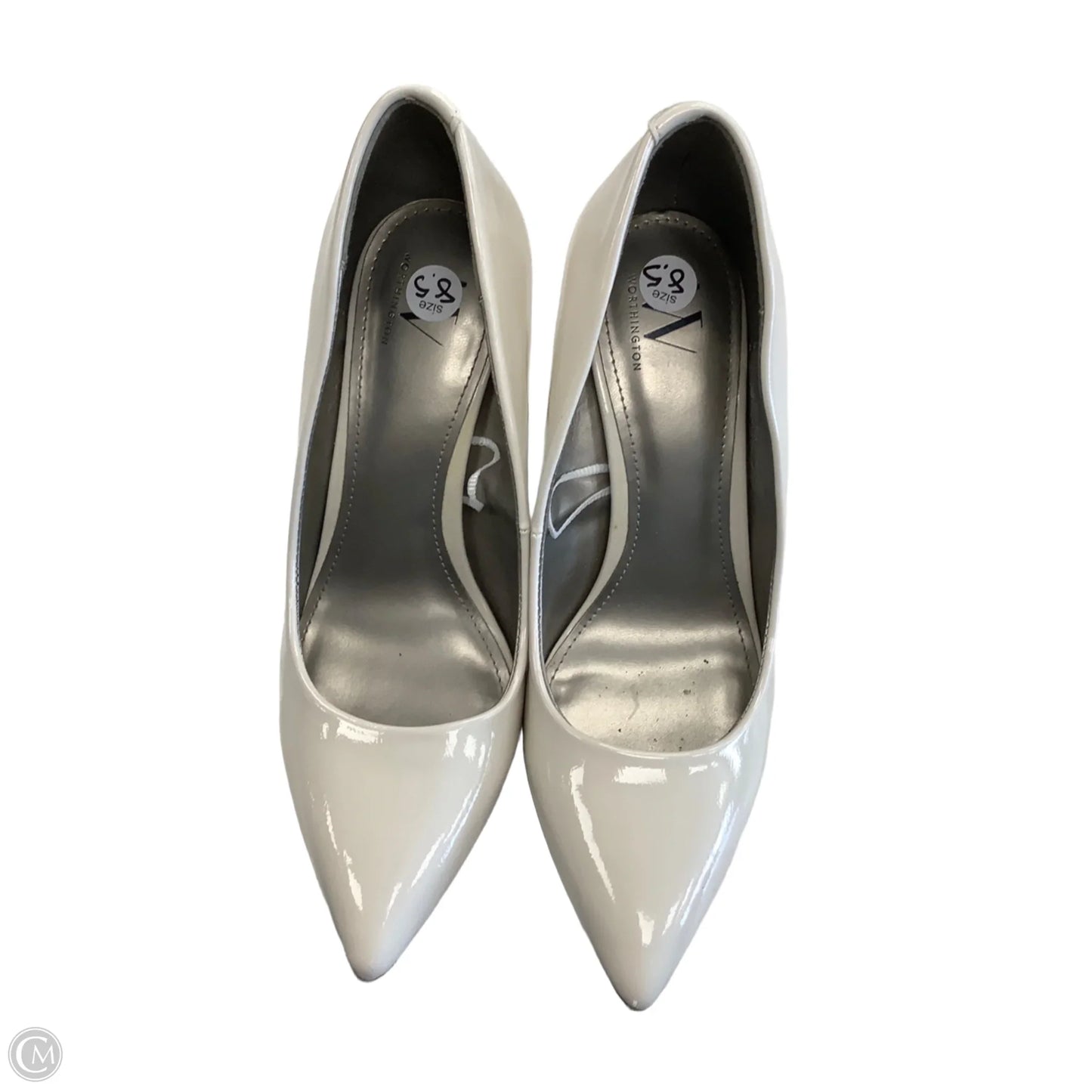 Shoes Heels Stiletto By Worthington In White, Size: 8.5